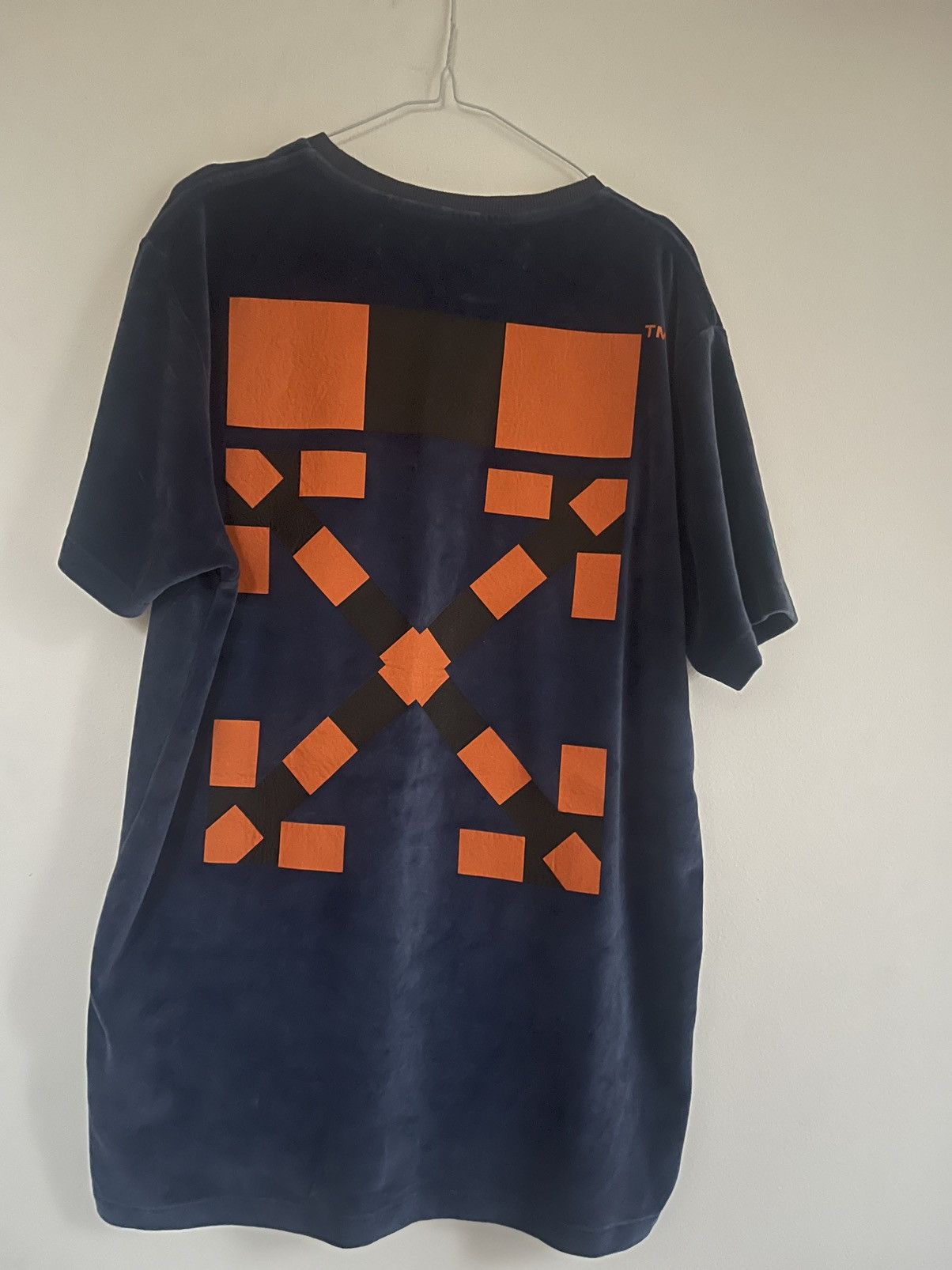 Off white orange Arrow blue TEE *Limited*