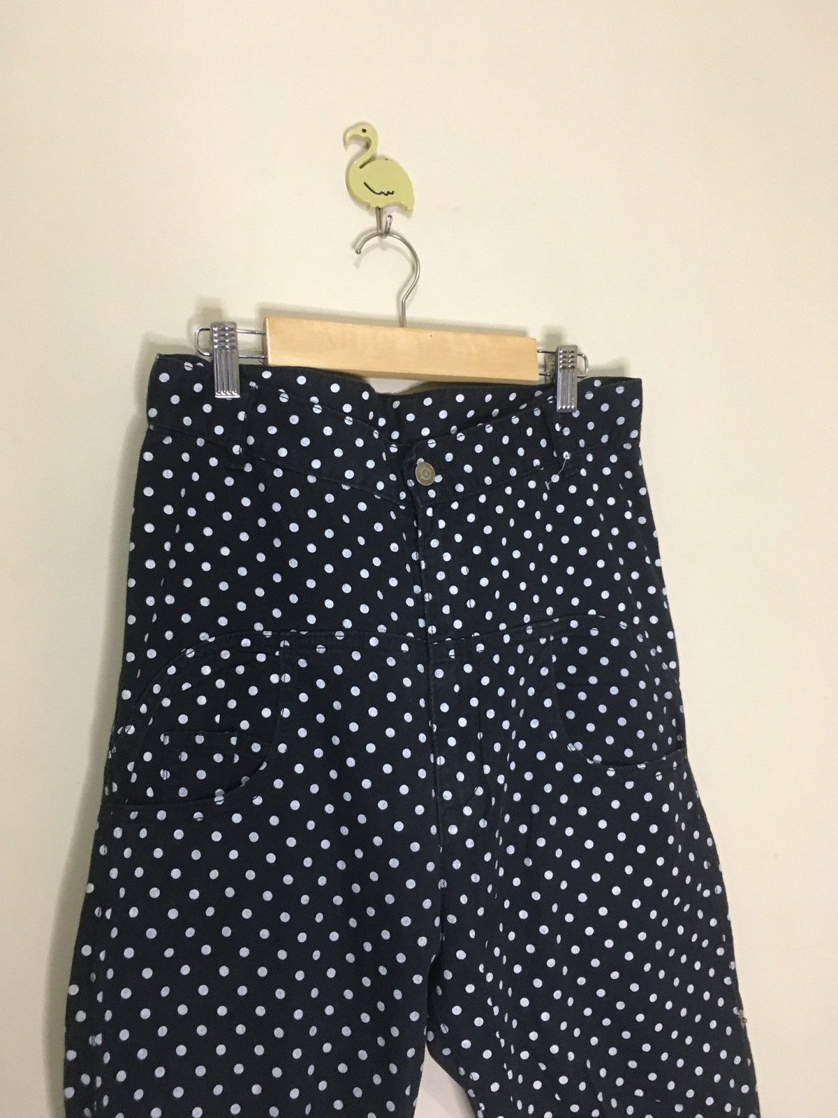 Mercibeaucoup Dot Drop Crotch Pants Polkadot