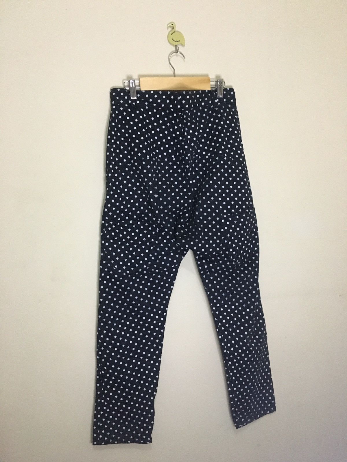 Mercibeaucoup Dot Drop Crotch Pants Polkadot