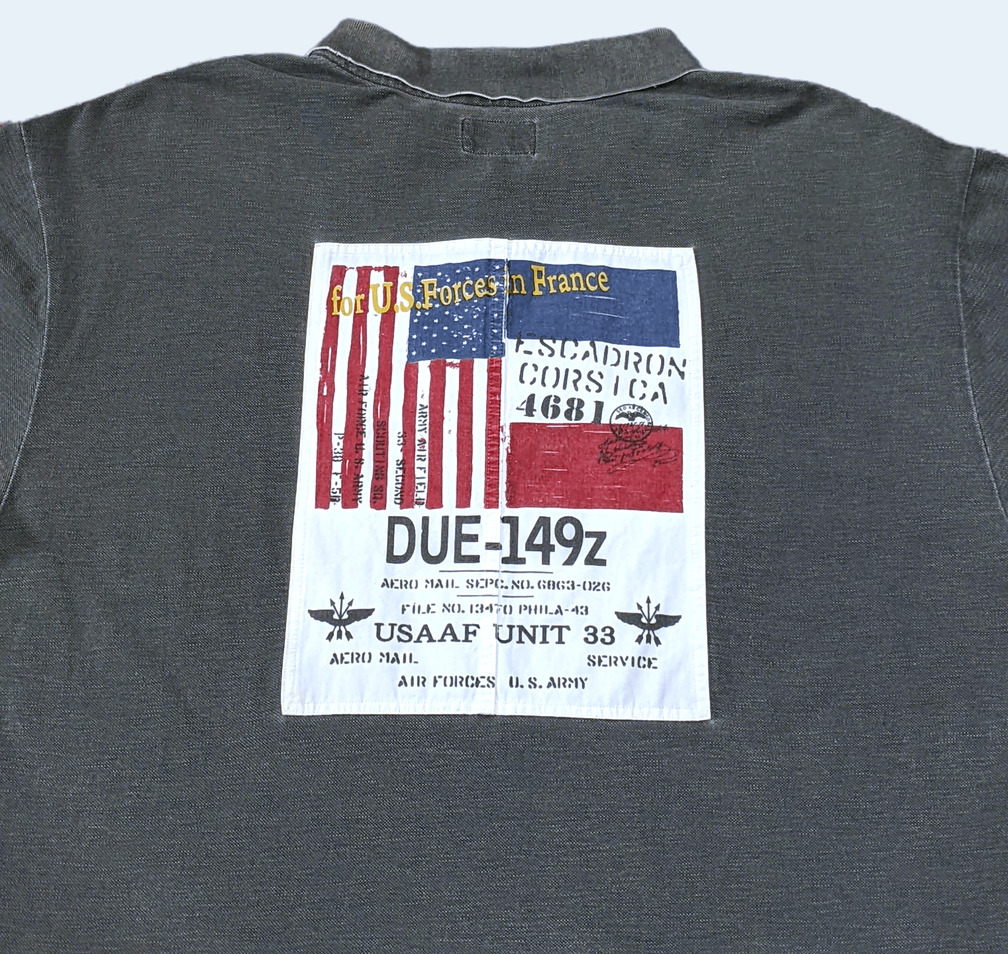 Avirex × Vintage Vintage Avirex Patched Air Force Polo T shirt Size US XXL / EU 58 / 5 - 4 Thumbnail