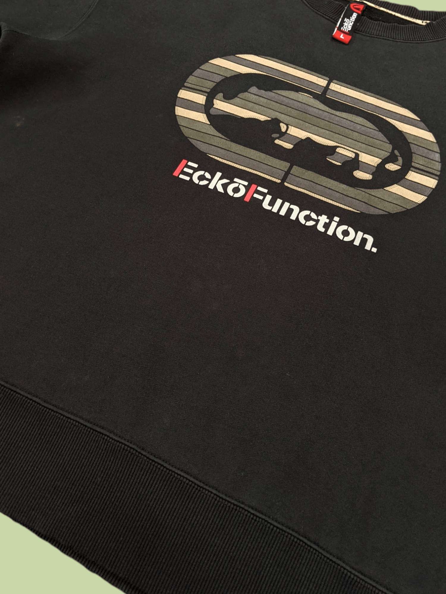 Ecko Unltd. × Marc Ecko × Vintage Vintage Ecko Function Rhino Logo Boxy Sweatshirt Size US L / EU 52-54 / 3 - 7 Thumbnail