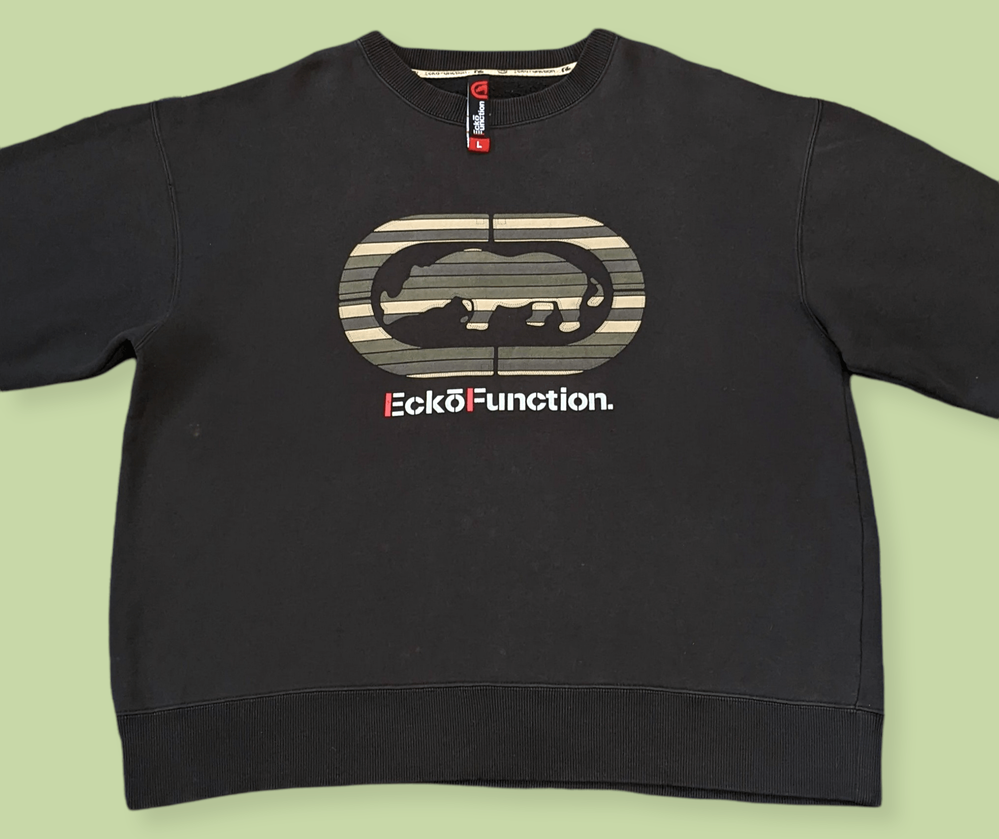 Ecko Unltd. × Marc Ecko × Vintage Vintage Ecko Function Rhino Logo Boxy Sweatshirt Size US L / EU 52-54 / 3 - 2 Thumbnail