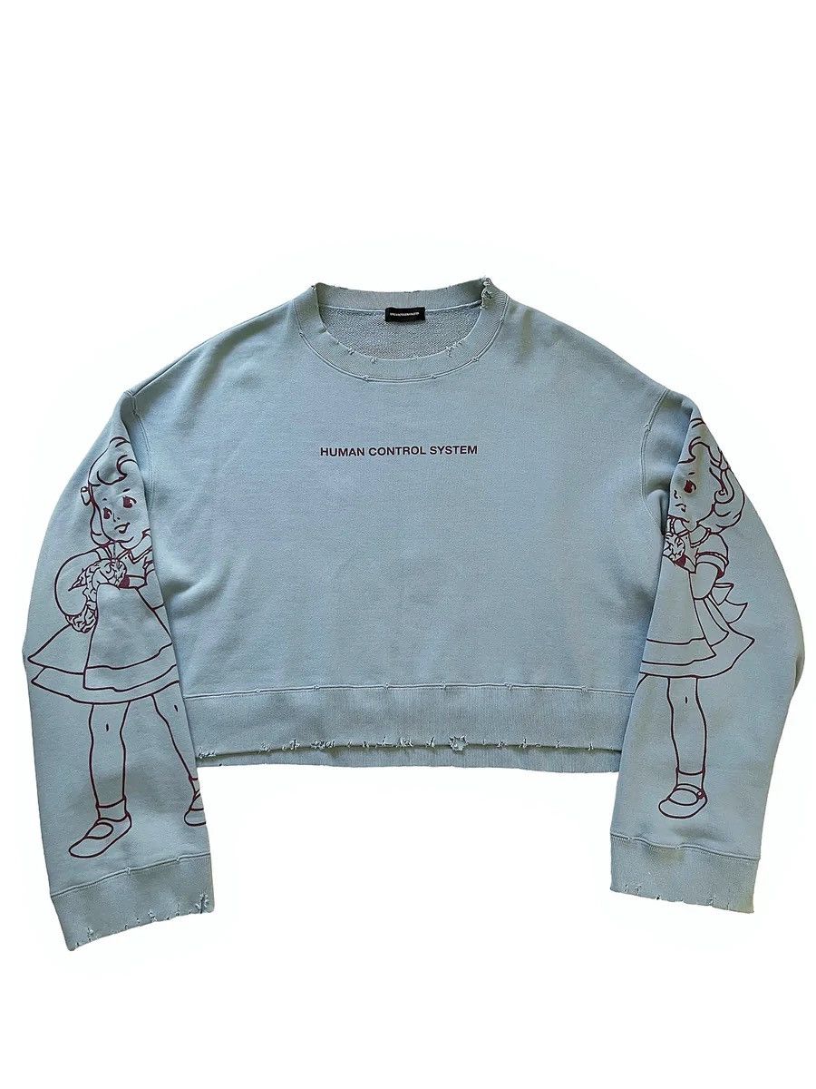 Undercover cropped sweatshirt top
