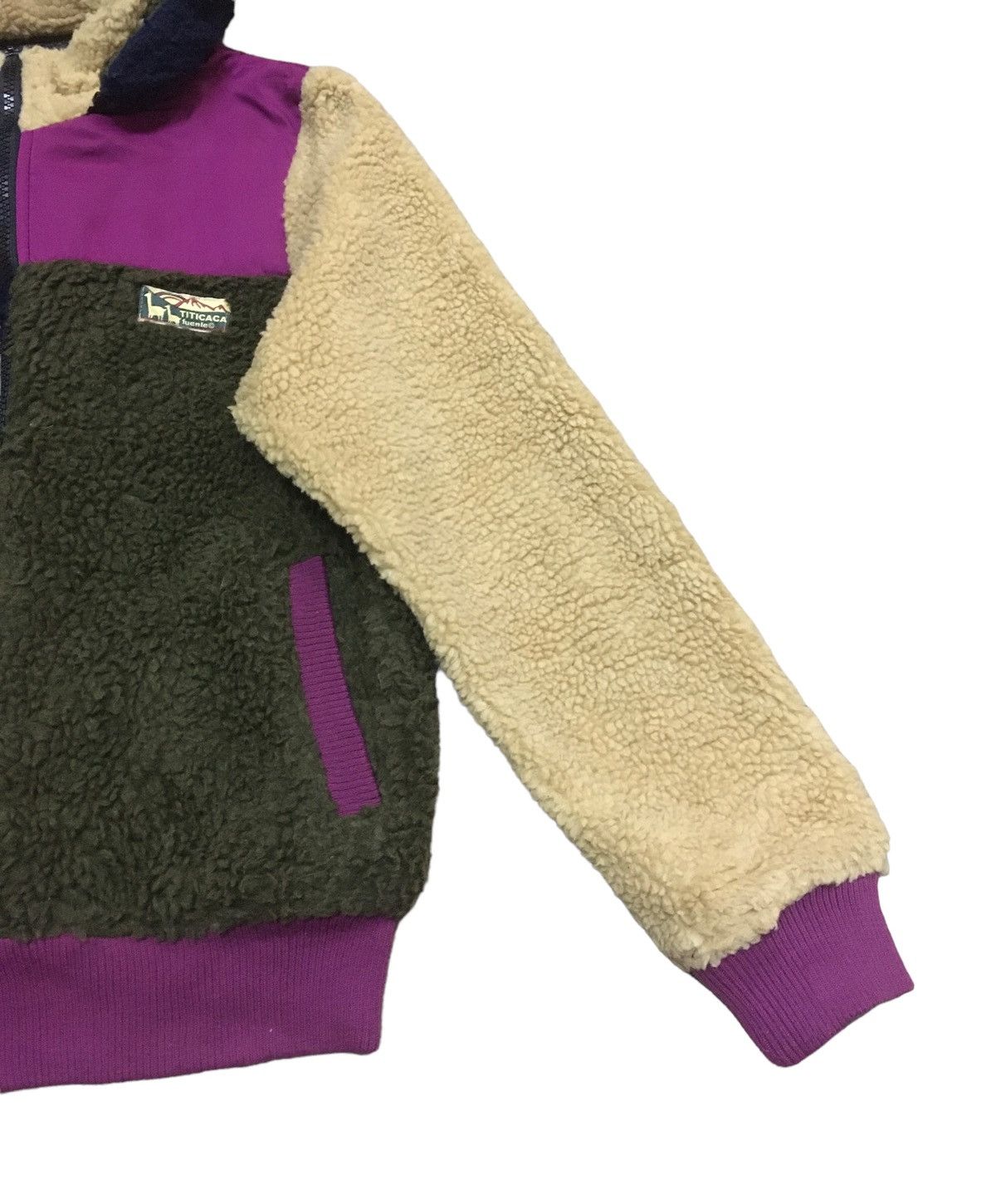 Japanese Brand × Vintage Rare Design Vintage Titicaca Colourful Wool Jacket 1990s Size US M / EU 48-50 / 2 - 6 Thumbnail