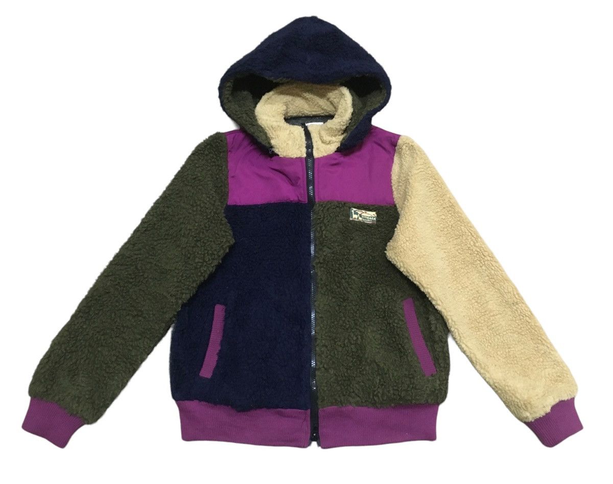 Japanese Brand × Vintage Rare Design Vintage Titicaca Colourful Wool Jacket 1990s Size US M / EU 48-50 / 2 - 1 Thumbnail