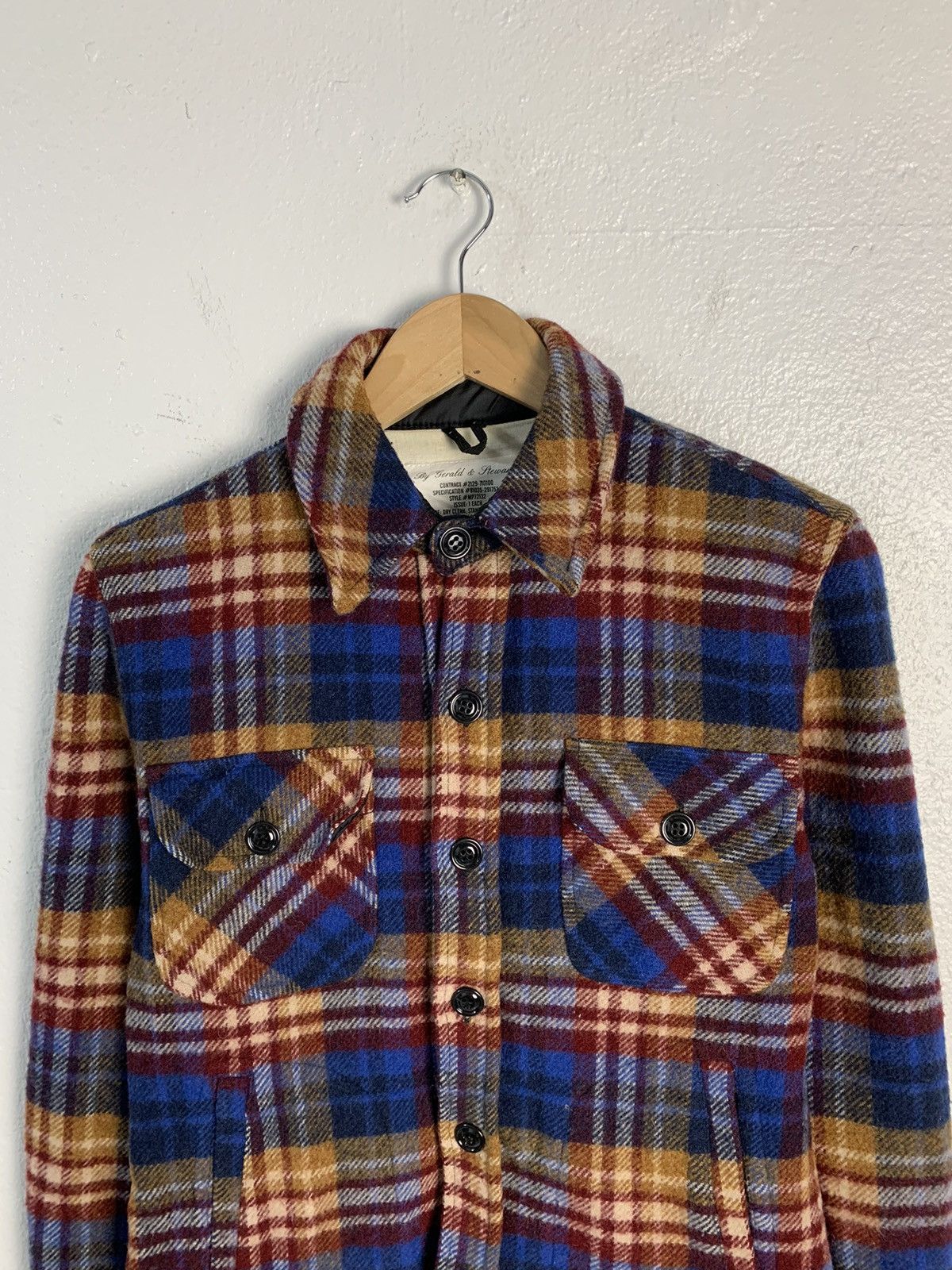 Fidelity Fidelity Journal Standard Plaid Jacket Size US S / EU 44-46 / 1 - 4 Thumbnail