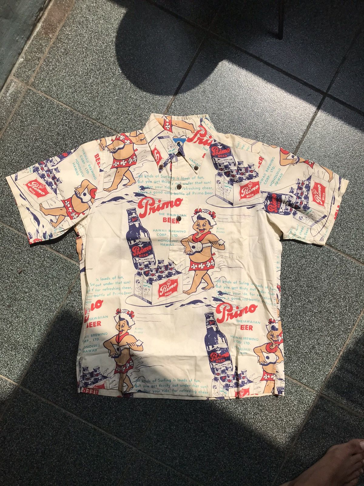 Sun Surf × Toyo Enterprises Rare! Primo beer by sunsurf half button Size US L / EU 52-54 / 3 - 2 Thumbnail