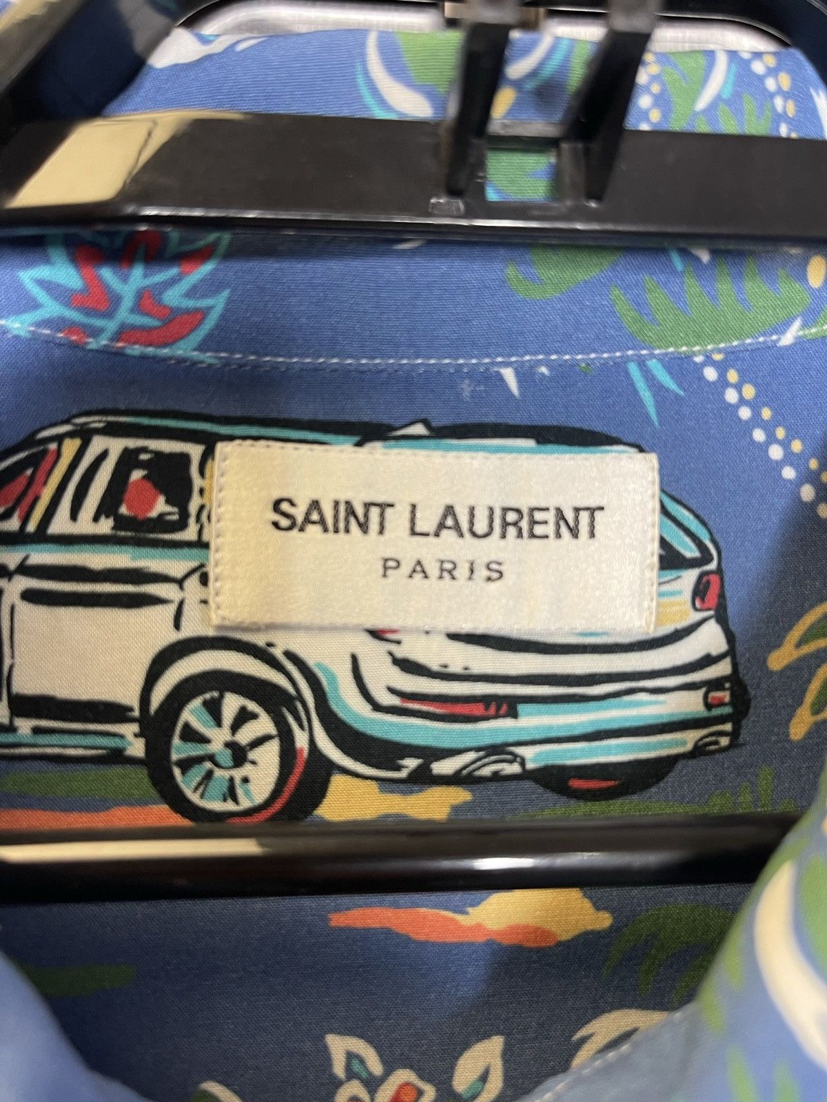 Saint Laurent Paris × Yves Saint Laurent Hawaiian button up Size US XL / EU 56 / 4 - 6 Thumbnail