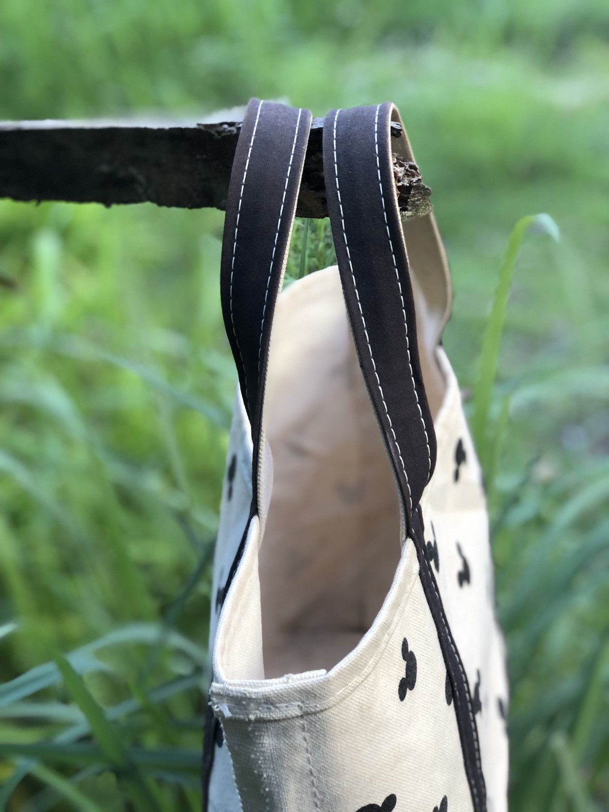 Disney × L.L. Bean Vintage 80's LL Bean x Disney Tote Bag Canvas Size ONE SIZE - 4 Thumbnail