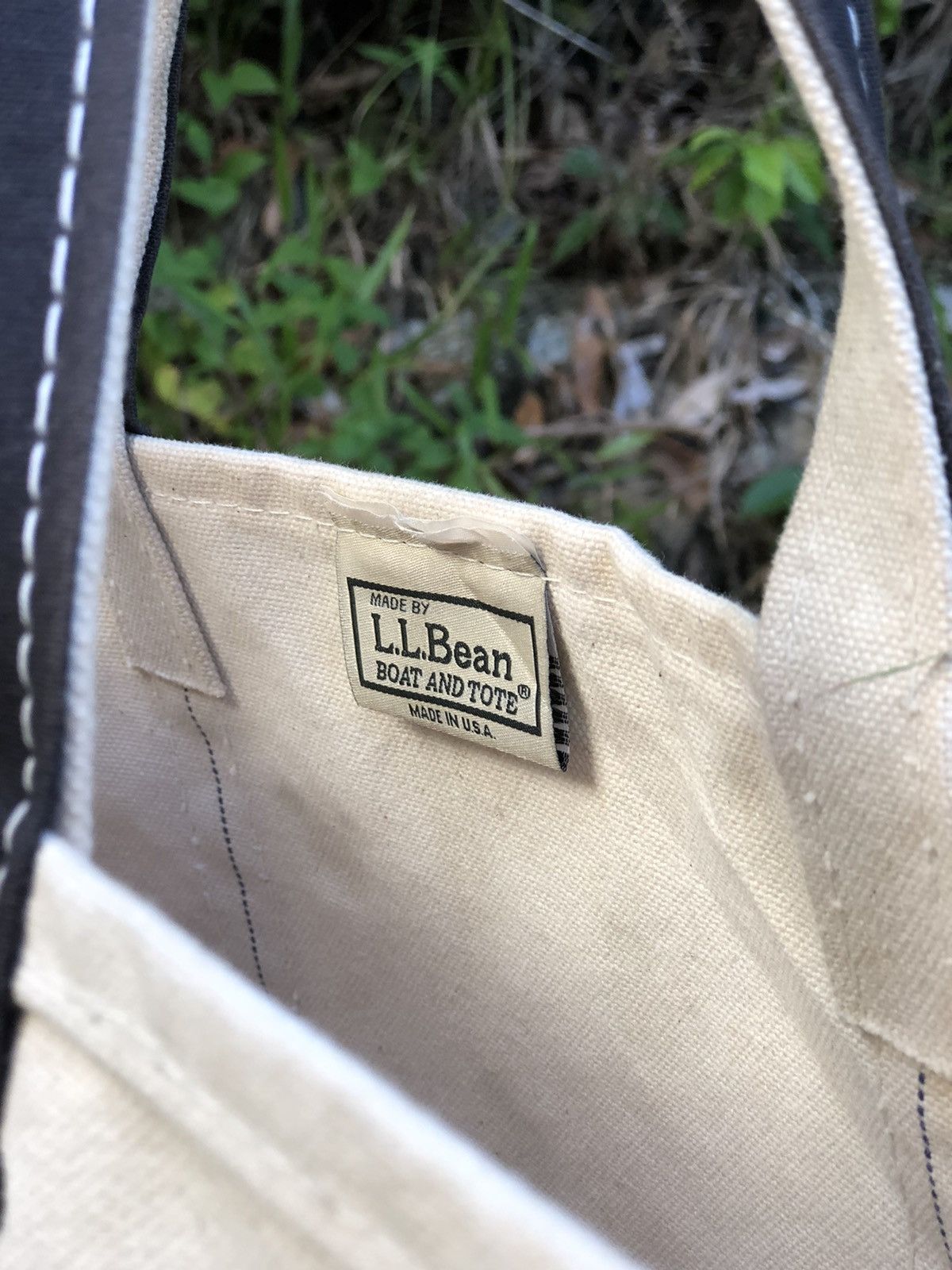 Disney × L.L. Bean Vintage 80's LL Bean x Disney Tote Bag Canvas Size ONE SIZE - 7 Thumbnail