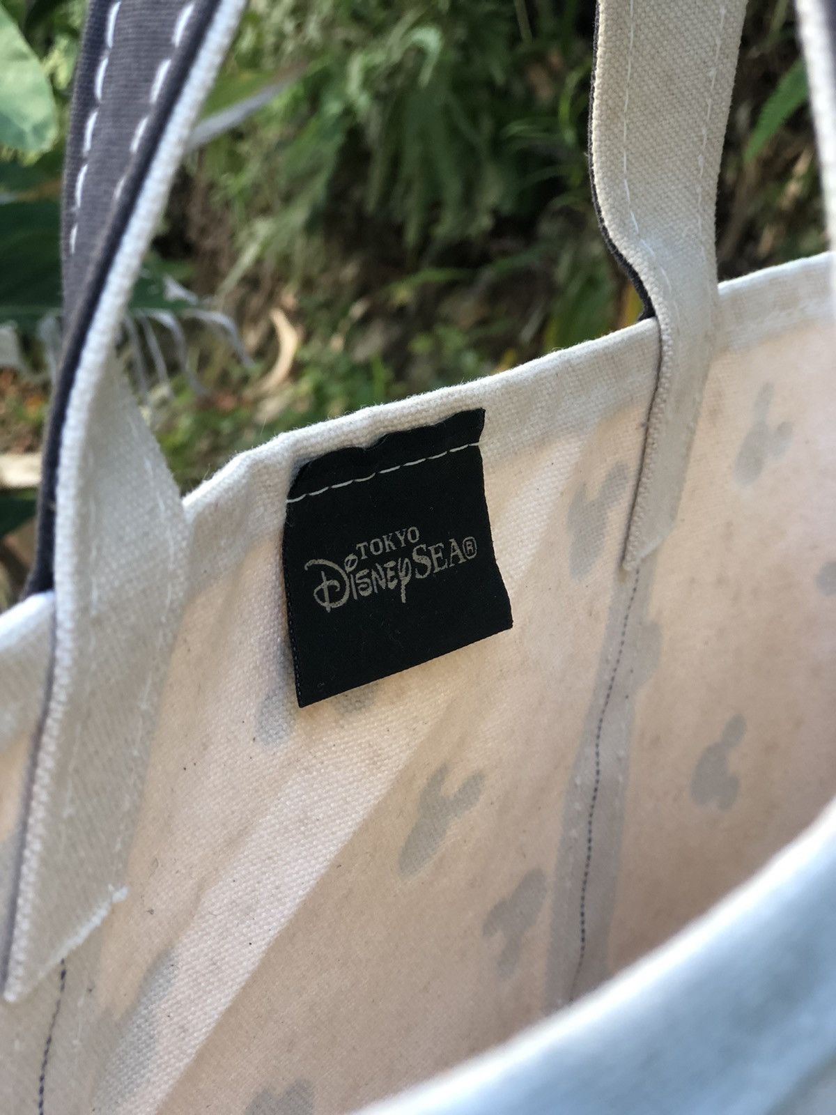 Disney × L.L. Bean Vintage 80's LL Bean x Disney Tote Bag Canvas Size ONE SIZE - 9 Thumbnail