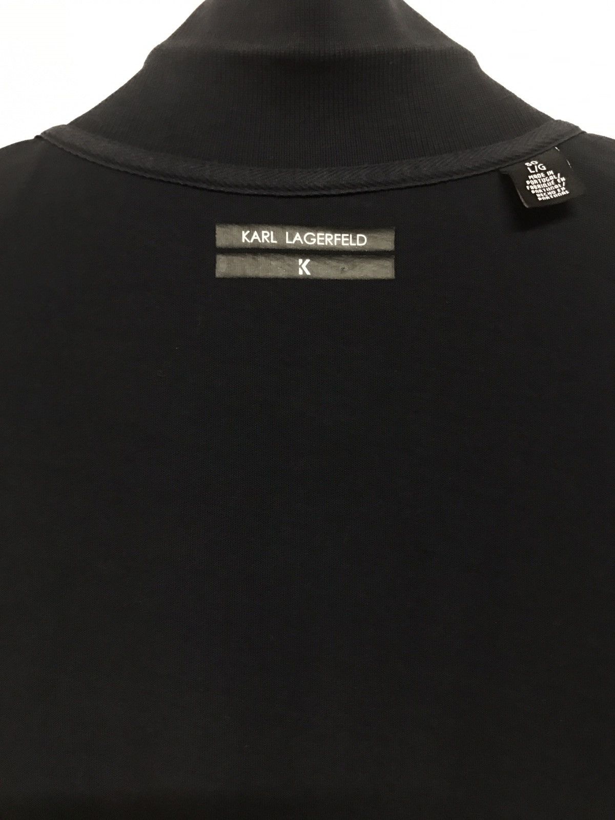 Karl Lagerfeld Bauhaus Artwork Printed Polo Size US L / EU 52-54 / 3 - 7 Thumbnail