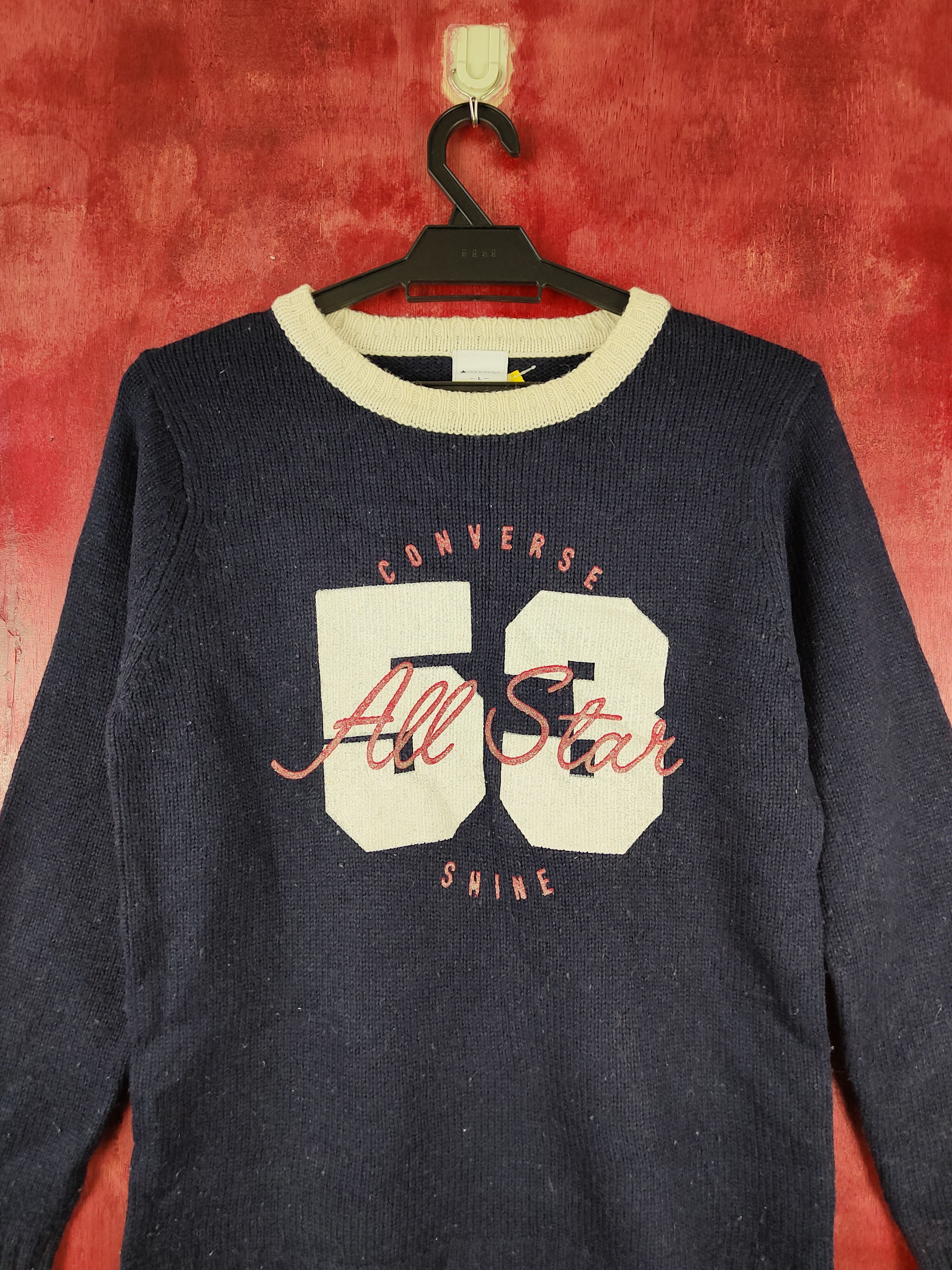 Converse Converse sweatshirt Black Knitwear #S333 Size M / US 6-8 / IT 42-44 - 2 Thumbnail