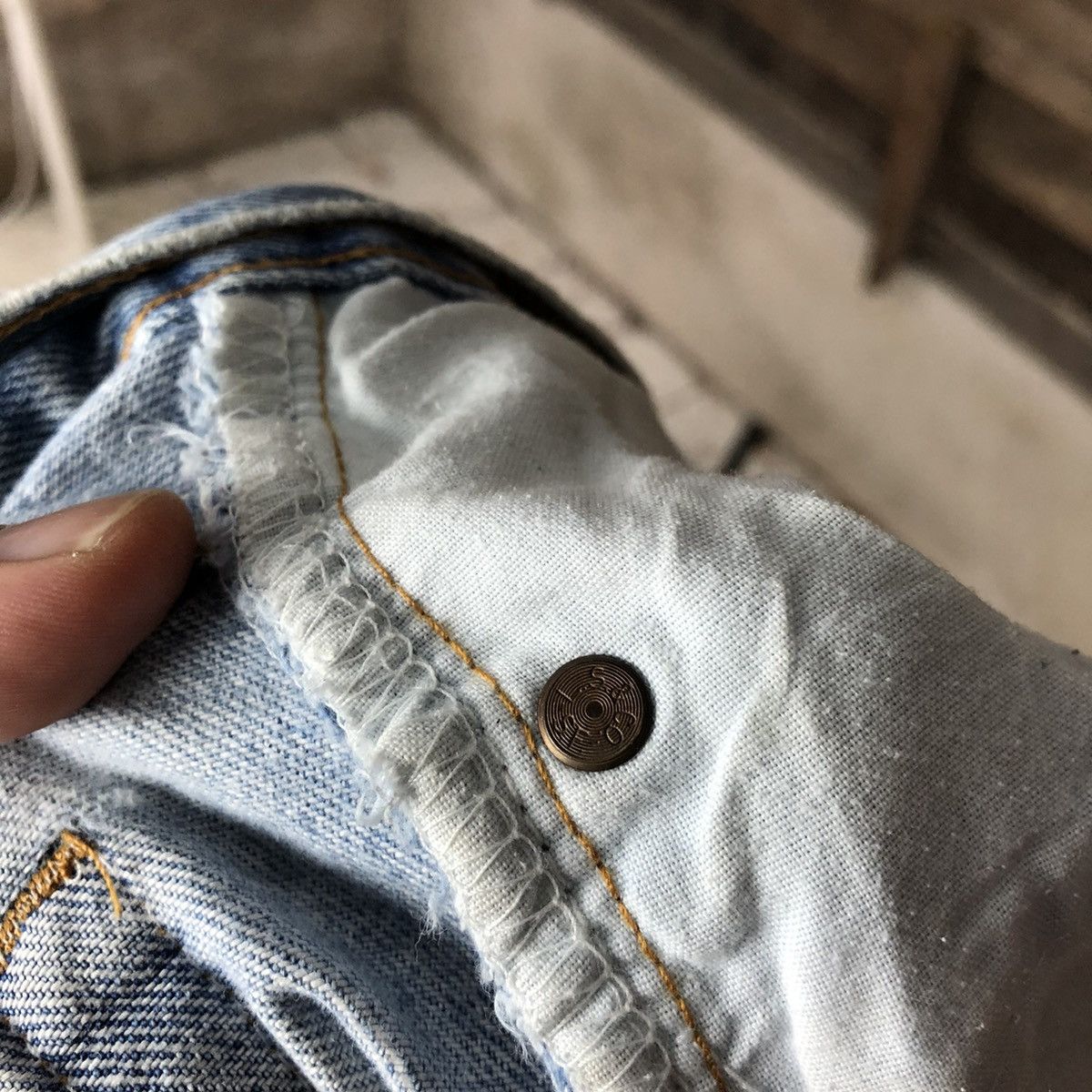 Levi's 501 usa Levis vintage jeans Denim Pants #4541 Size US 31 - 19 Thumbnail