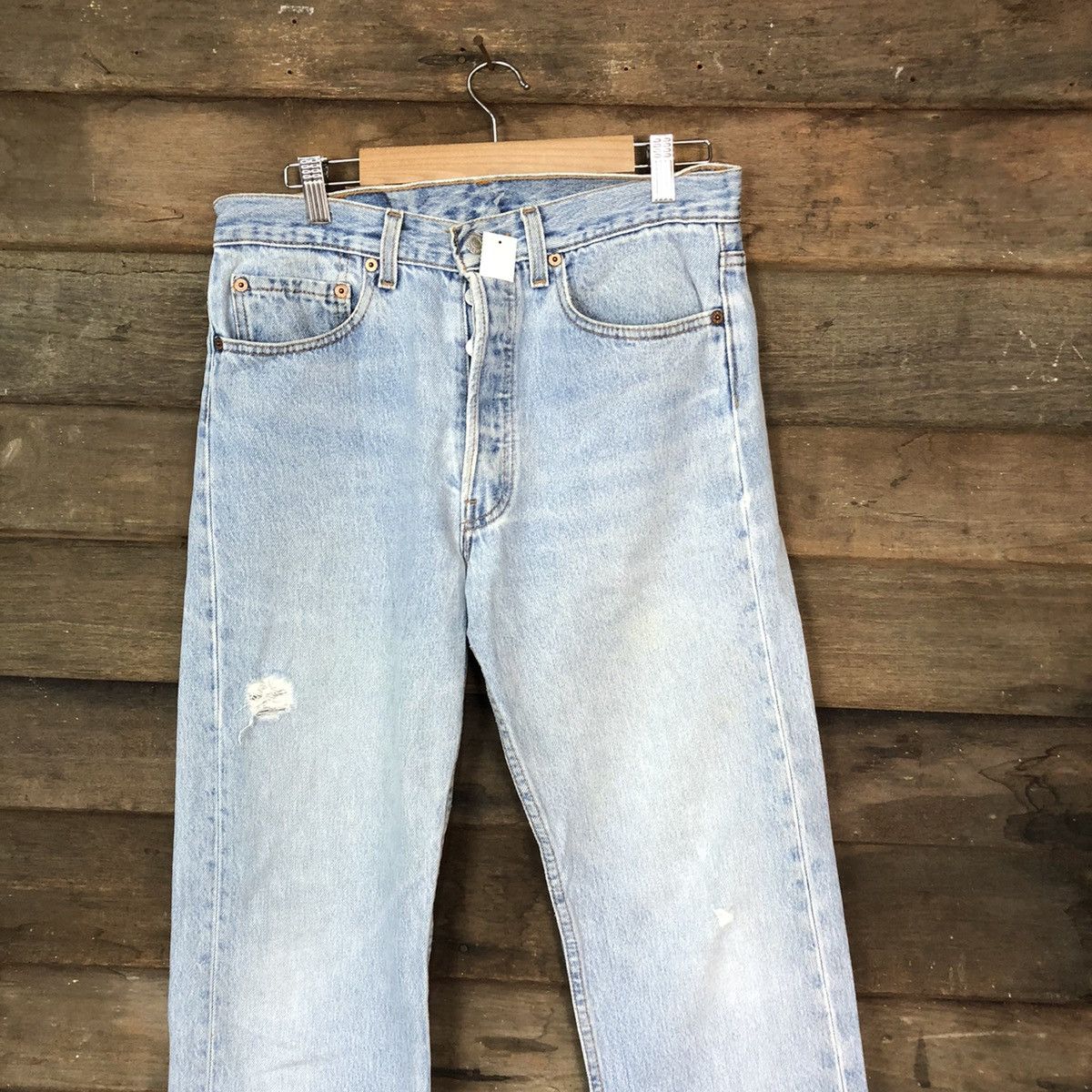 Levi's 501 usa Levis vintage jeans Denim Pants #4541 Size US 31 - 2 Thumbnail