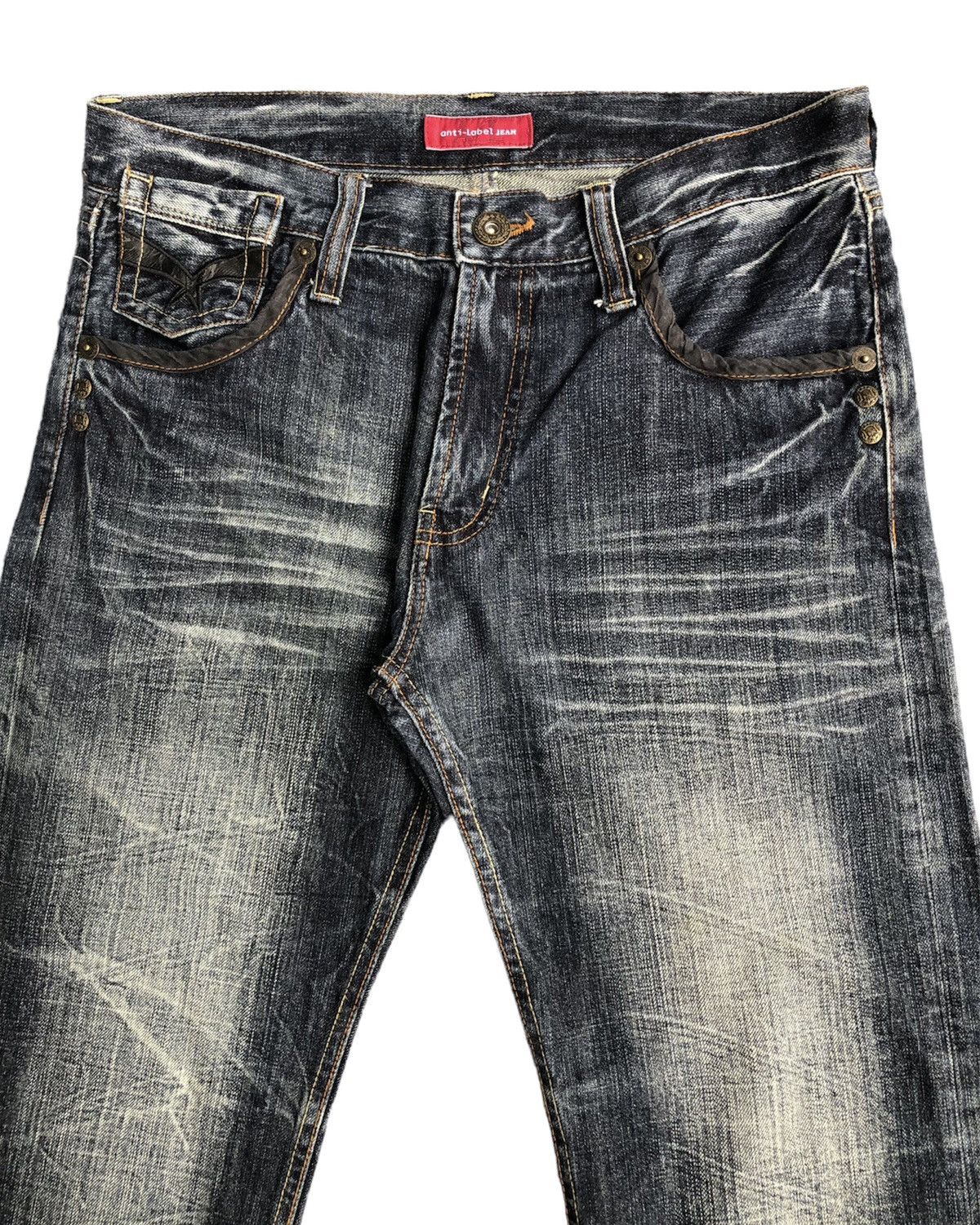 Japanese Brand Rare🔥Vintage Japanese Anti Label Jeans Size US 32 / EU 48 - 7 Thumbnail