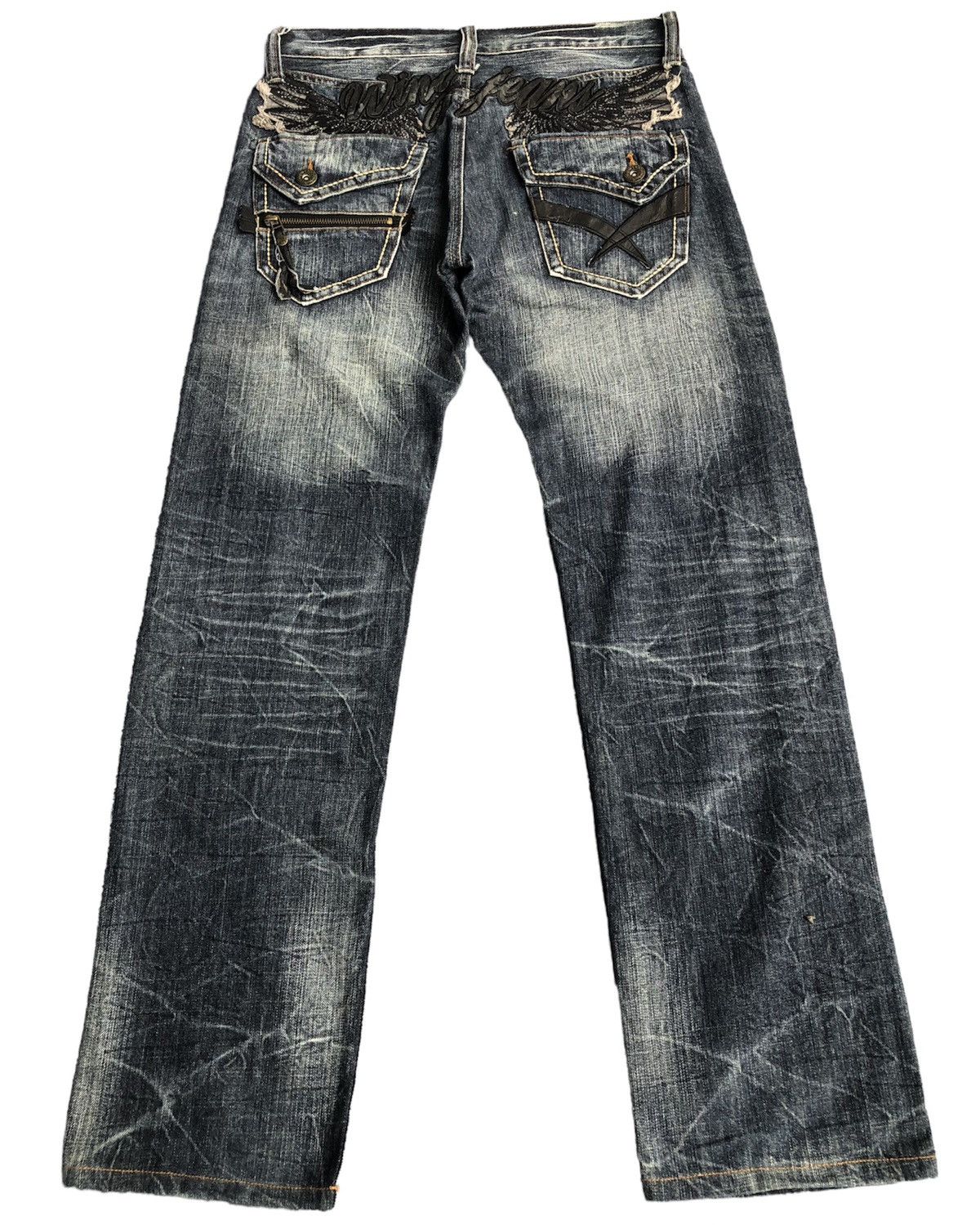 Japanese Brand Rare🔥Vintage Japanese Anti Label Jeans Size US 32 / EU 48 - 6 Thumbnail