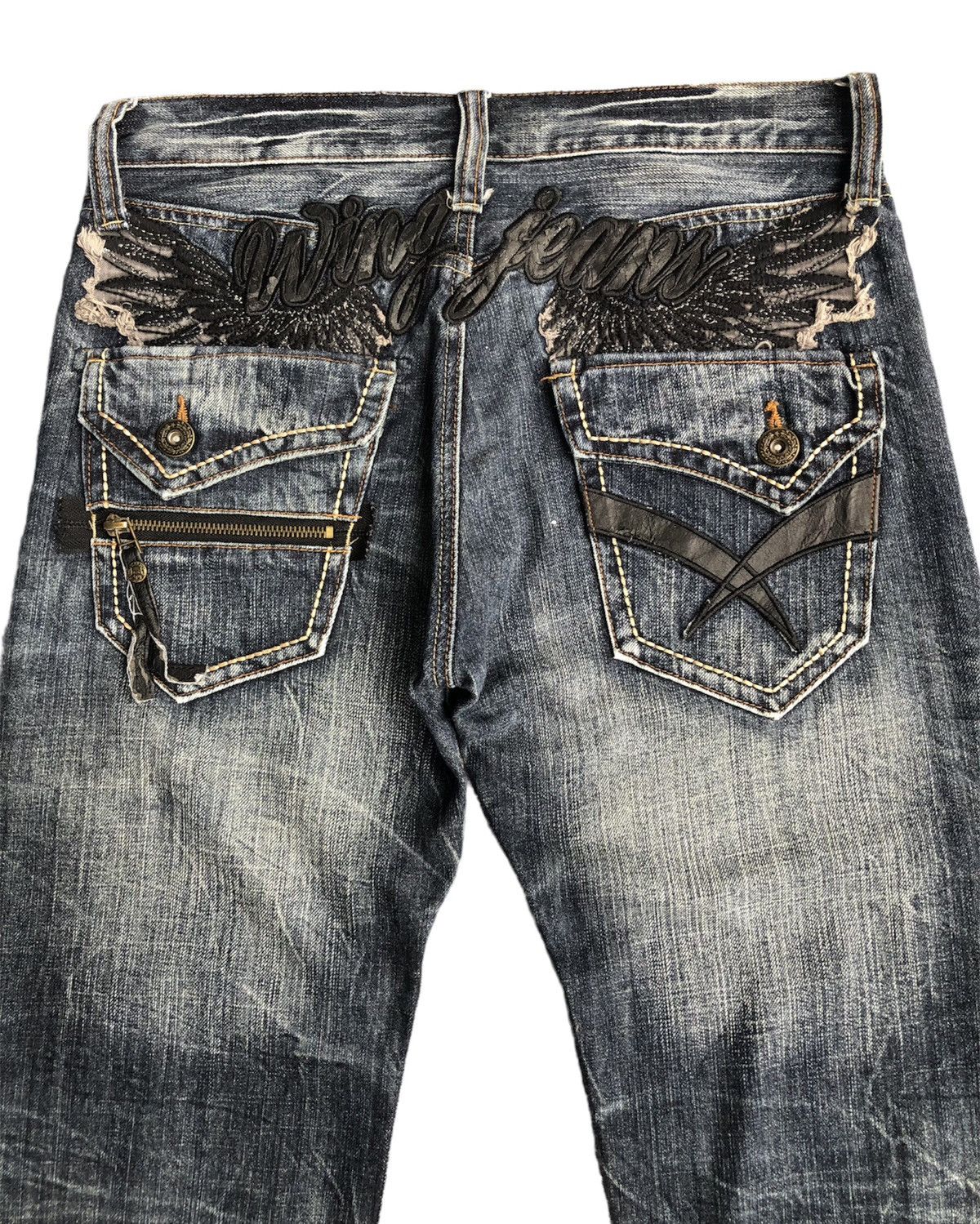 Japanese Brand Rare🔥Vintage Japanese Anti Label Jeans Size US 32 / EU 48 - 5 Thumbnail