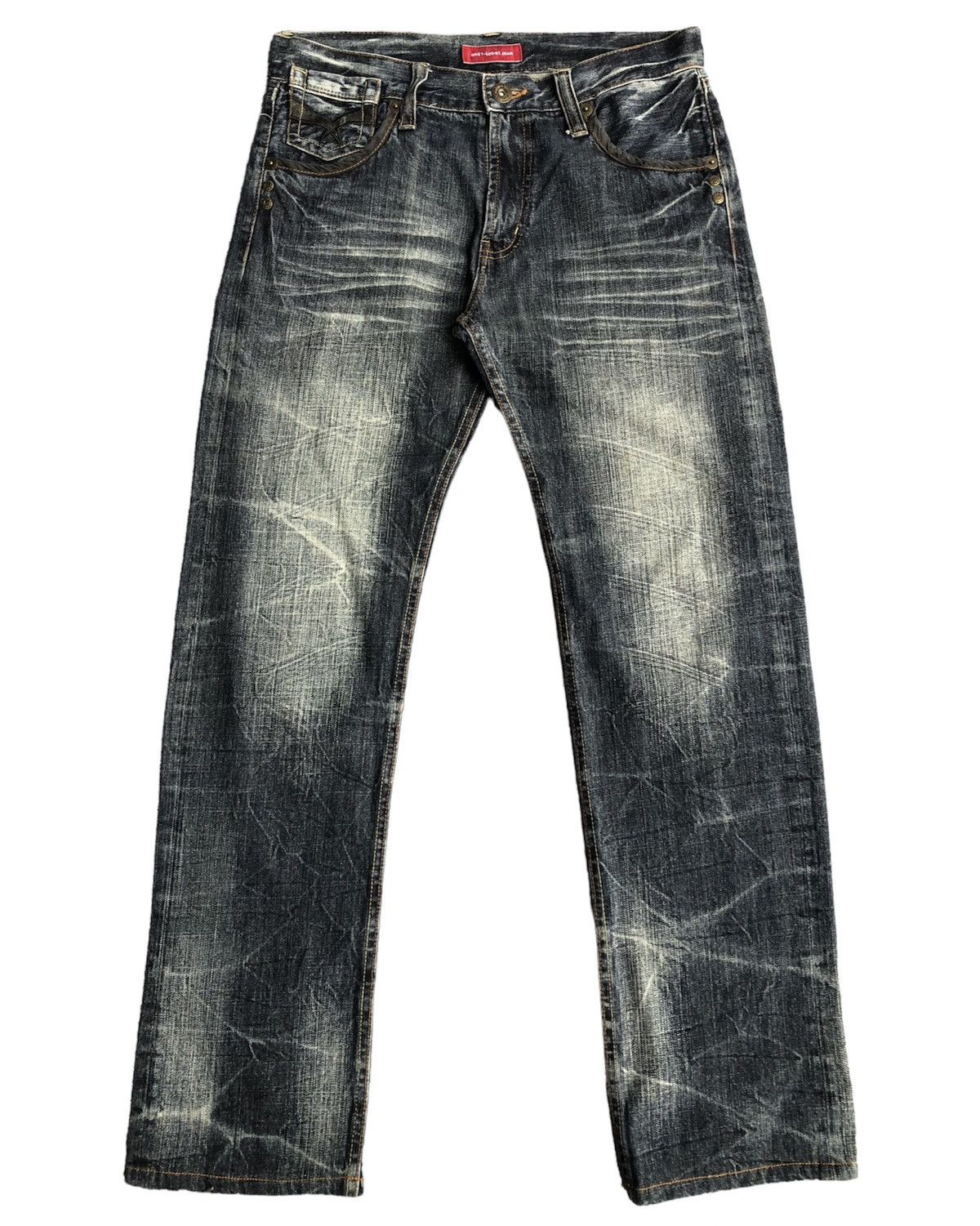 Japanese Brand Rare🔥Vintage Japanese Anti Label Jeans Size US 32 / EU 48 - 2 Thumbnail