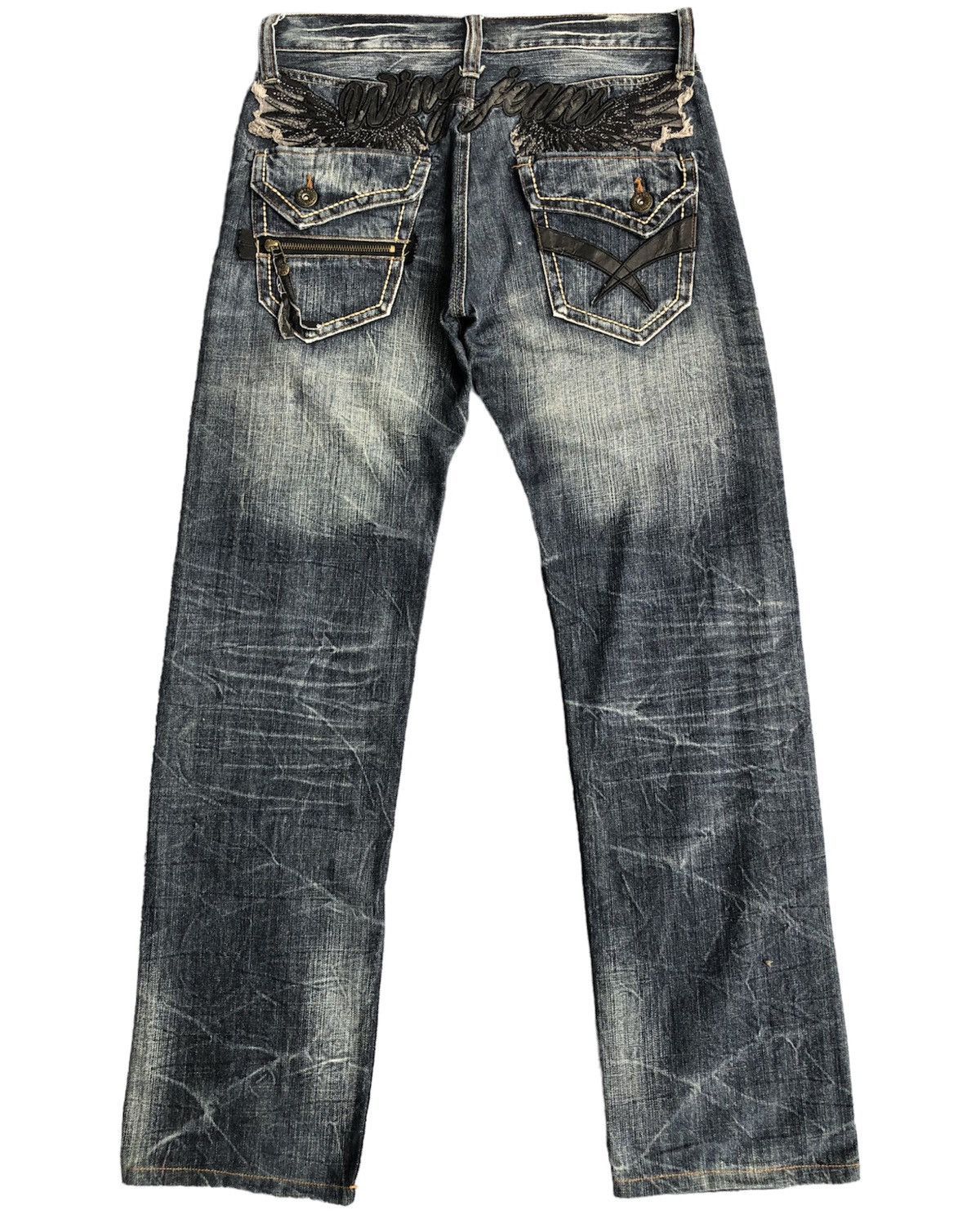 Japanese Brand Rare🔥Vintage Japanese Anti Label Jeans Size US 32 / EU 48 - 1 Thumbnail