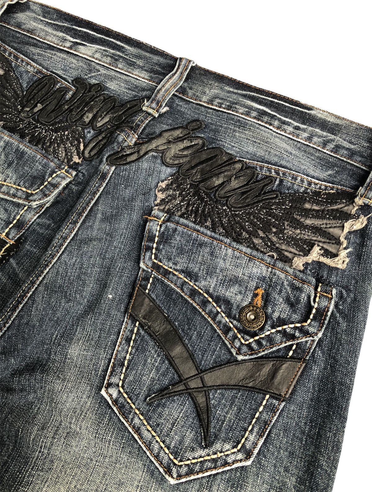 Japanese Brand Rare🔥Vintage Japanese Anti Label Jeans Size US 32 / EU 48 - 3 Thumbnail