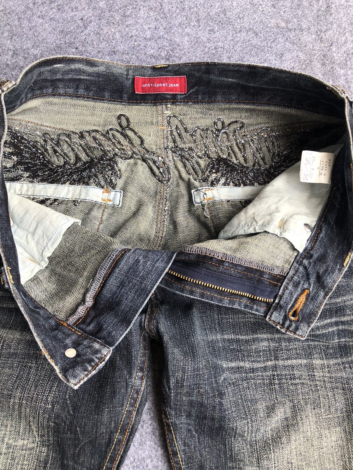 Japanese Brand Rare🔥Vintage Japanese Anti Label Jeans Size US 32 / EU 48 - 10 Thumbnail