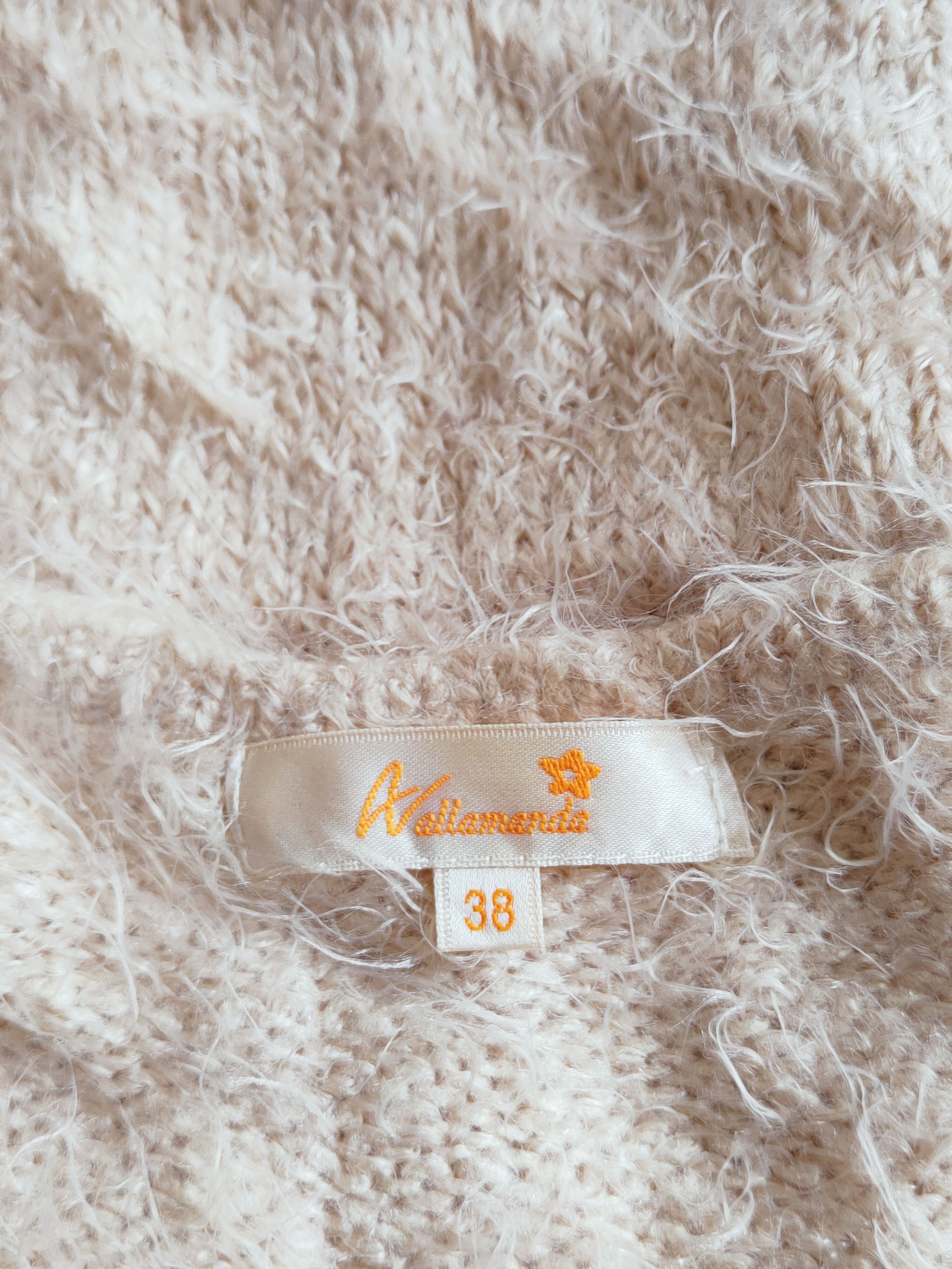 Homespun Knitwear × Japanese Brand Avallamanda Brown Shag Shaggy Fur Mohair Knitwear #S264 Size S / US 4 / IT 40 - 10 Thumbnail