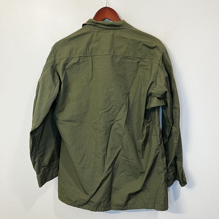 Vintage 1969 Vietnam Army Coat Rip-Stop POPLIN OG-107 Class 1 Medium ...