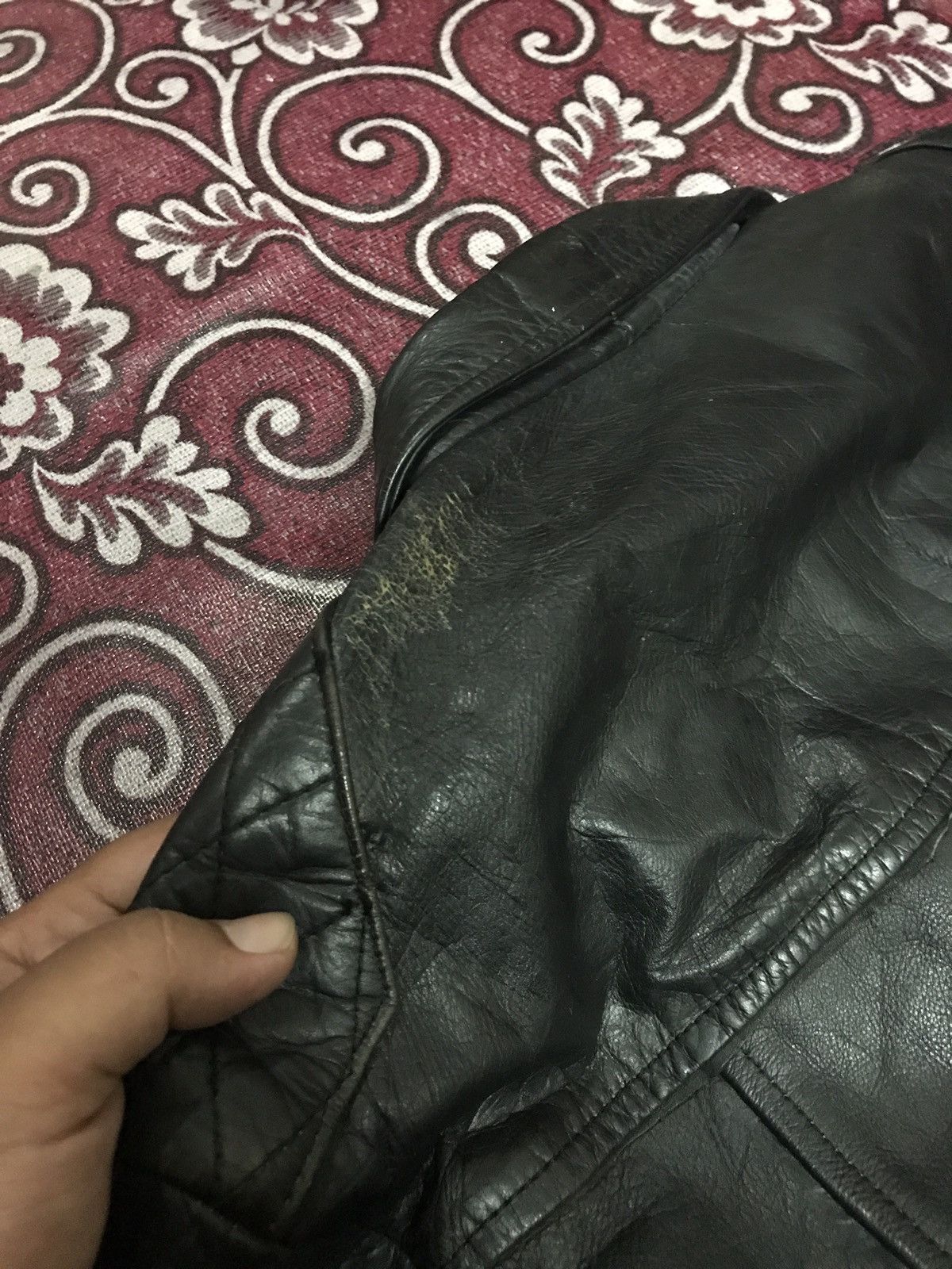 Japanese Brand × Vintage Vintage Double Breast leather jacket Size US M / EU 48-50 / 2 - 10 Thumbnail