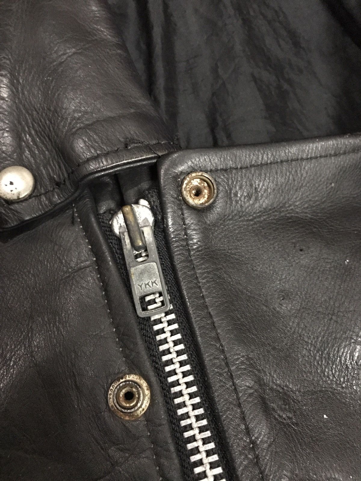Japanese Brand × Vintage Vintage Double Breast leather jacket Size US M / EU 48-50 / 2 - 7 Thumbnail