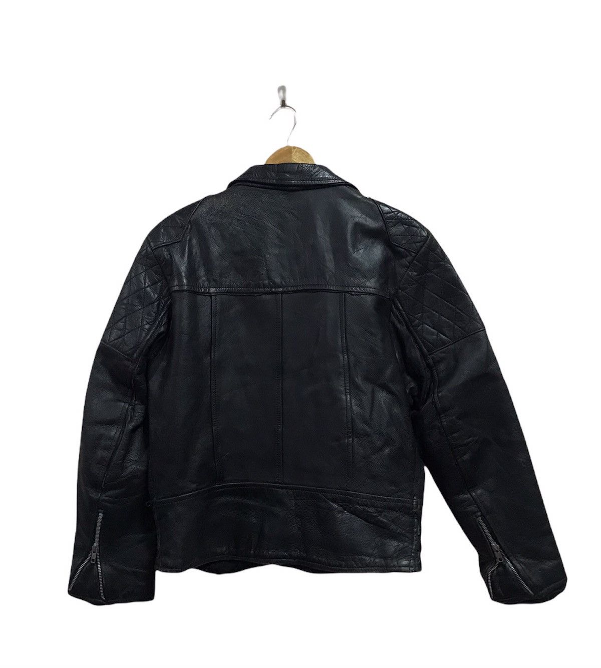 Japanese Brand × Vintage Vintage Double Breast leather jacket Size US M / EU 48-50 / 2 - 4 Thumbnail