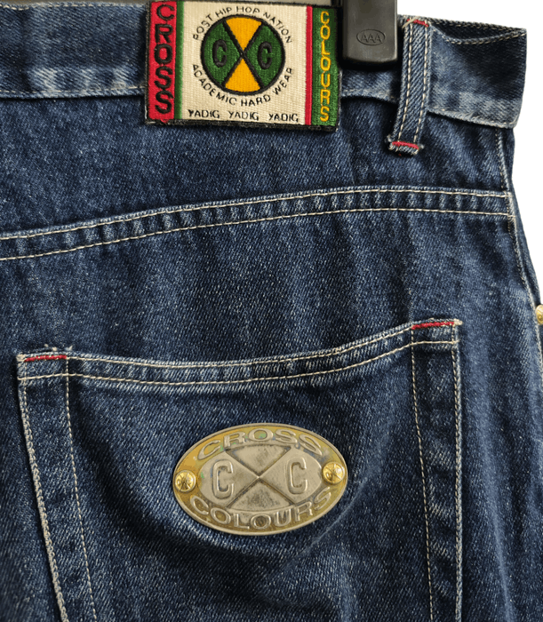 Vintage Cross colours Vintage Baggy Jeans | Grailed