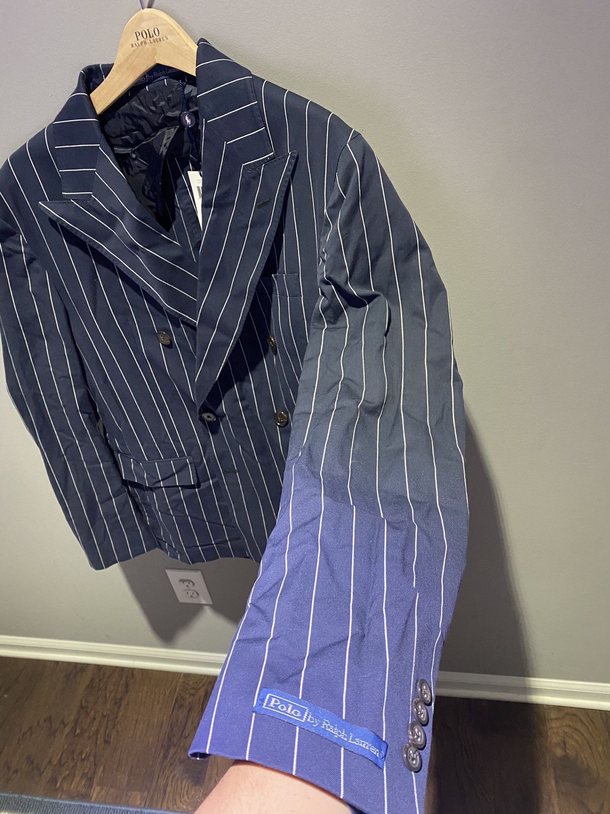 Polo Ralph Lauren Polo Ralph Lauren Navy Sport Coat Size 44R - 3 Thumbnail