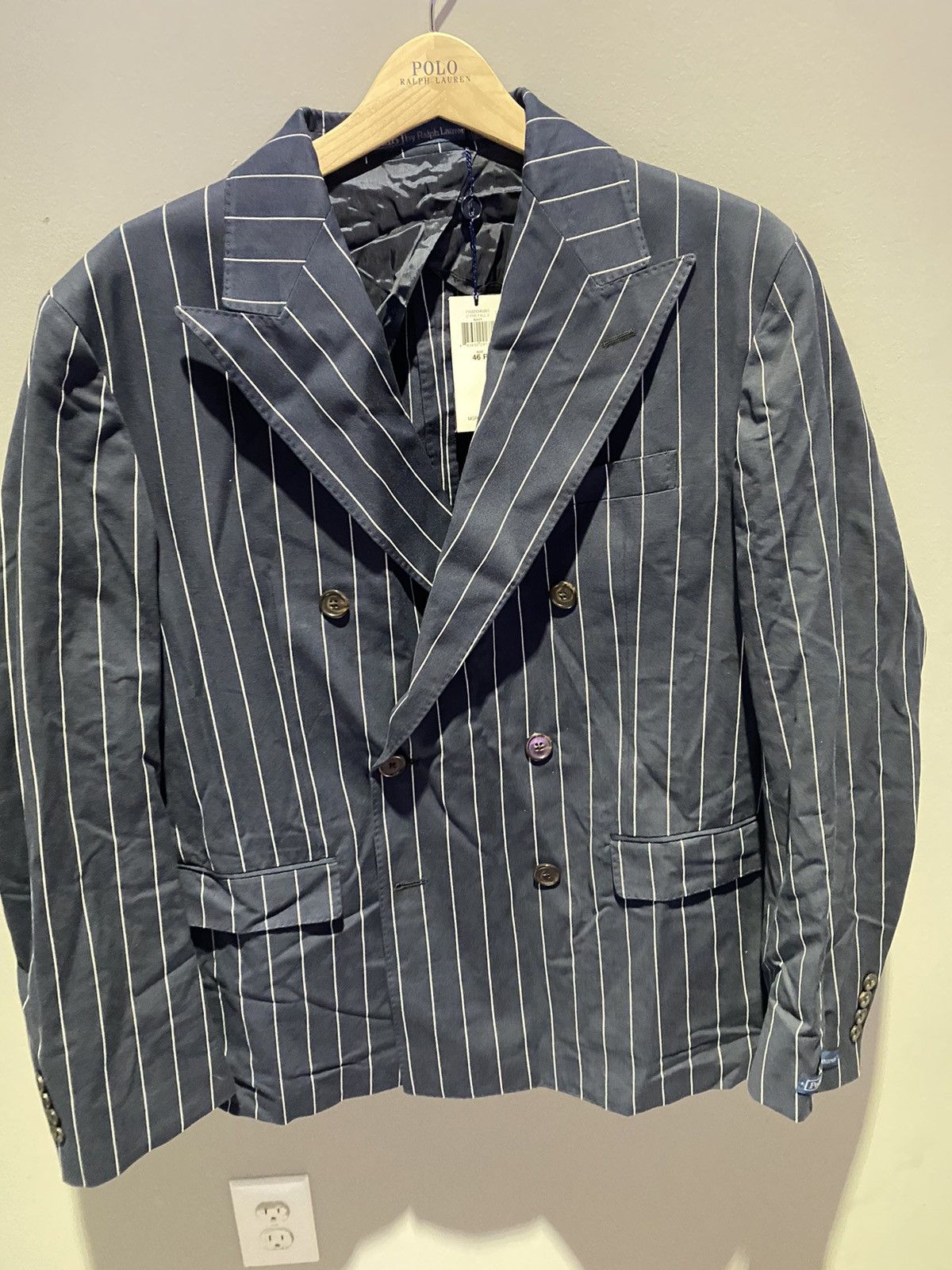 Polo Ralph Lauren Polo Ralph Lauren Navy Sport Coat Size 44R - 1 Thumbnail