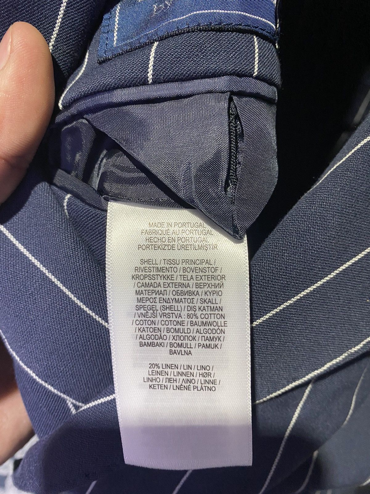 Polo Ralph Lauren Polo Ralph Lauren Navy Sport Coat Size 44R - 6 Thumbnail