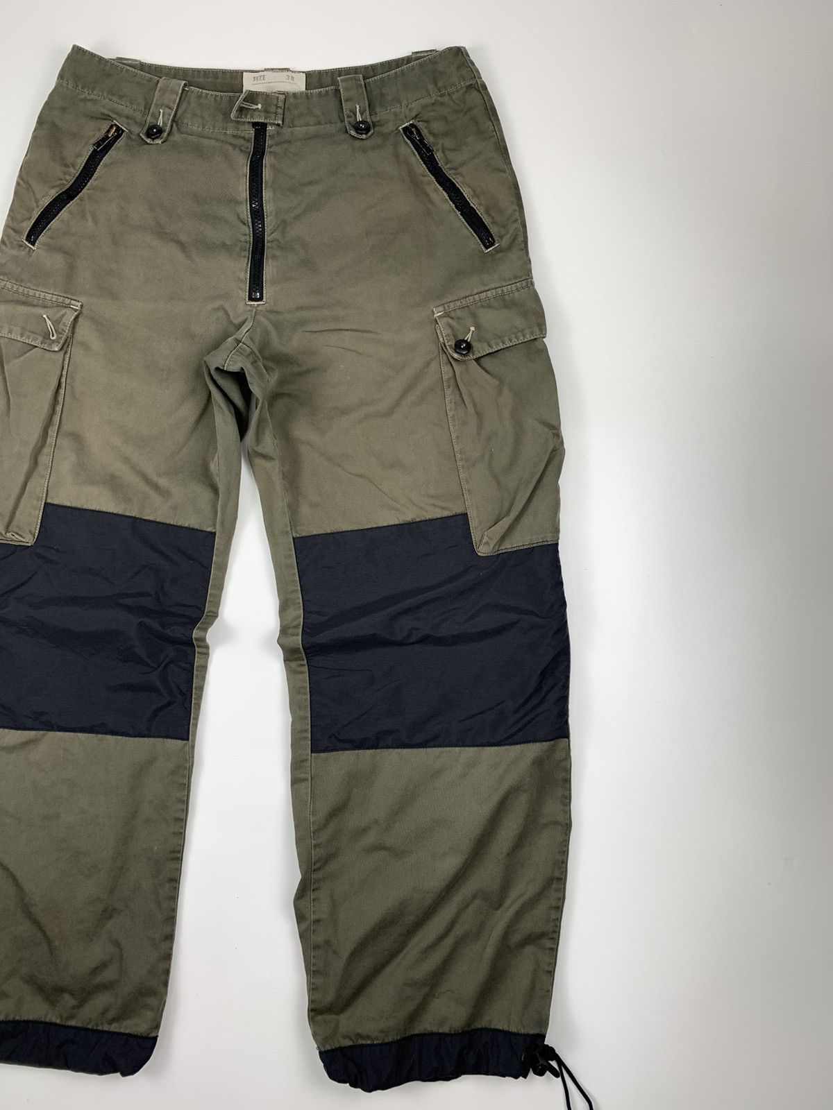 Japanese Brand Gaijin Made patchwork Cropped Monkey Pant Size US 31 - 4 Thumbnail