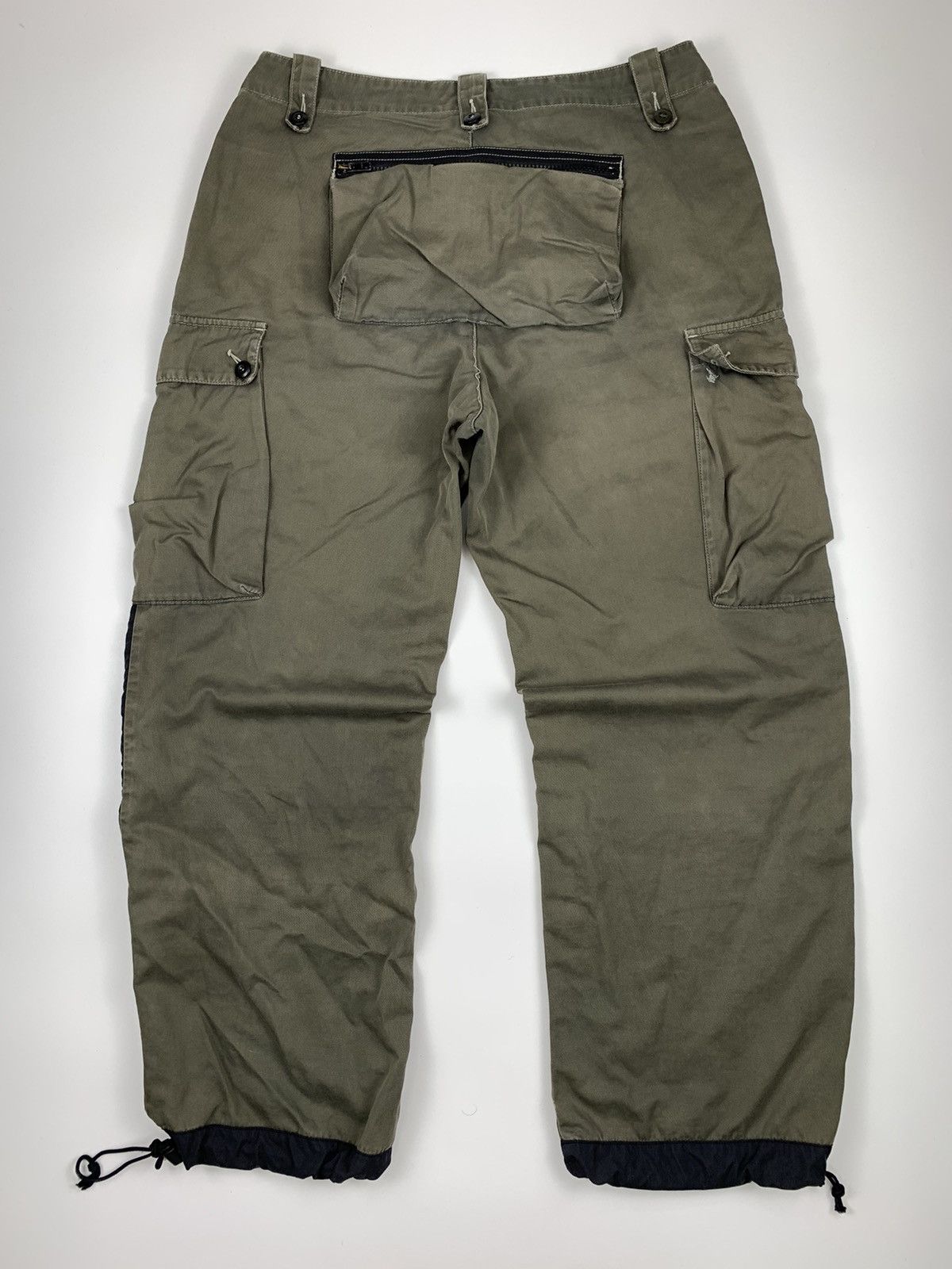 Japanese Brand Gaijin Made patchwork Cropped Monkey Pant Size US 31 - 2 Thumbnail