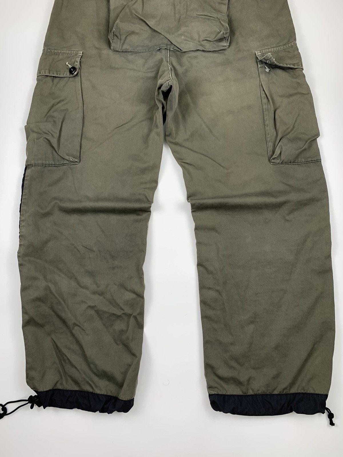 Japanese Brand Gaijin Made patchwork Cropped Monkey Pant Size US 31 - 14 Thumbnail