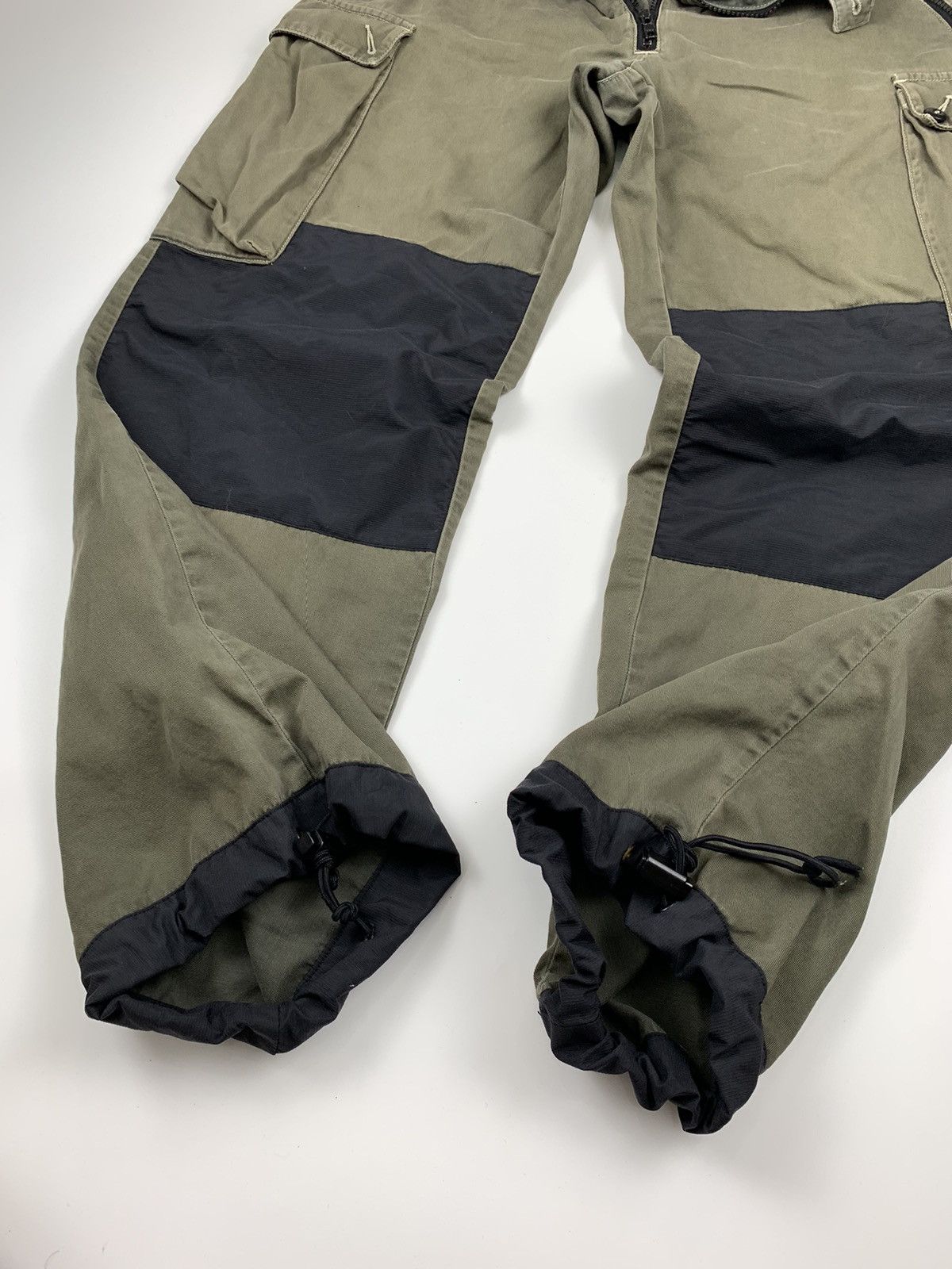 Japanese Brand Gaijin Made patchwork Cropped Monkey Pant Size US 31 - 9 Thumbnail