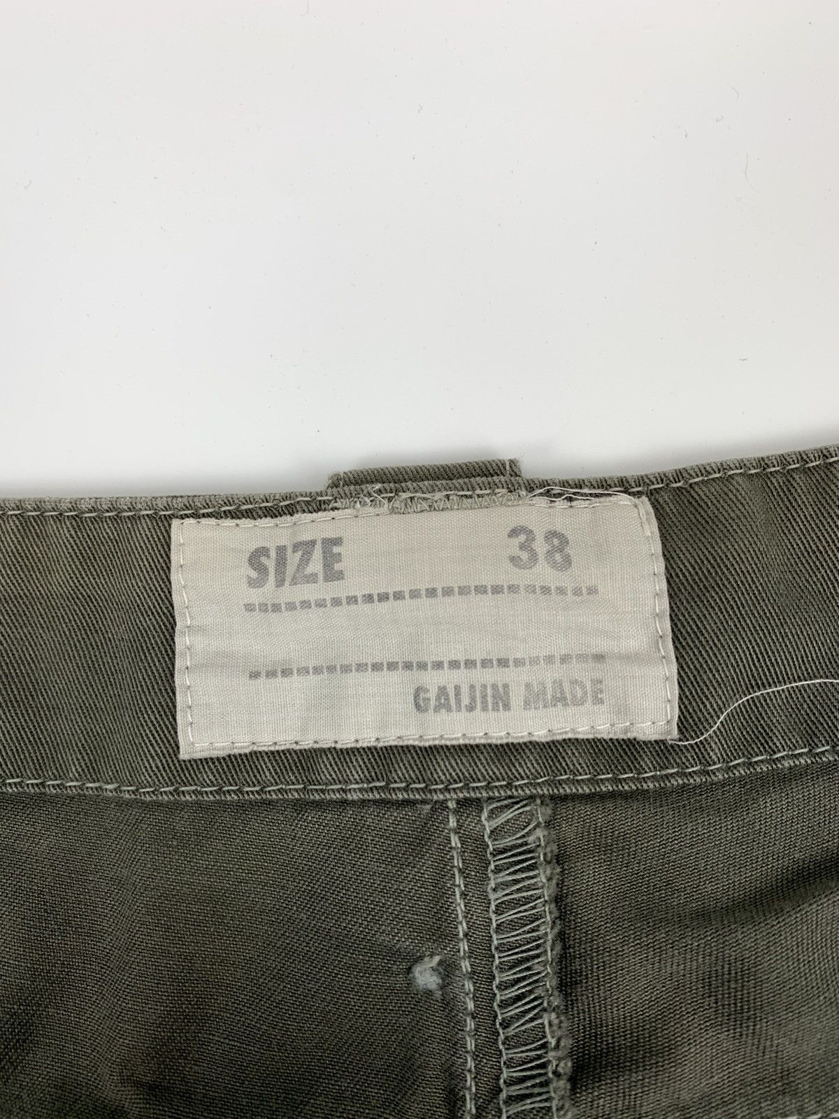 Japanese Brand Gaijin Made patchwork Cropped Monkey Pant Size US 31 - 8 Thumbnail