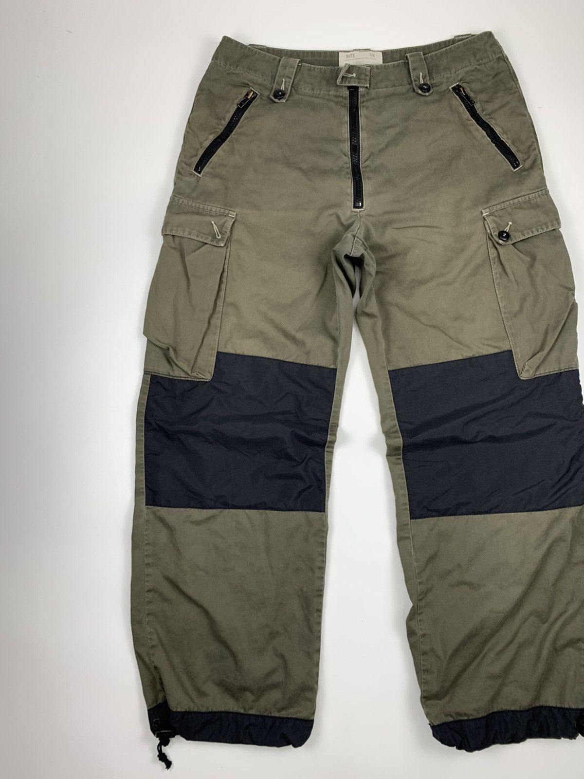 Japanese Brand Gaijin Made patchwork Cropped Monkey Pant Size US 31 - 3 Thumbnail
