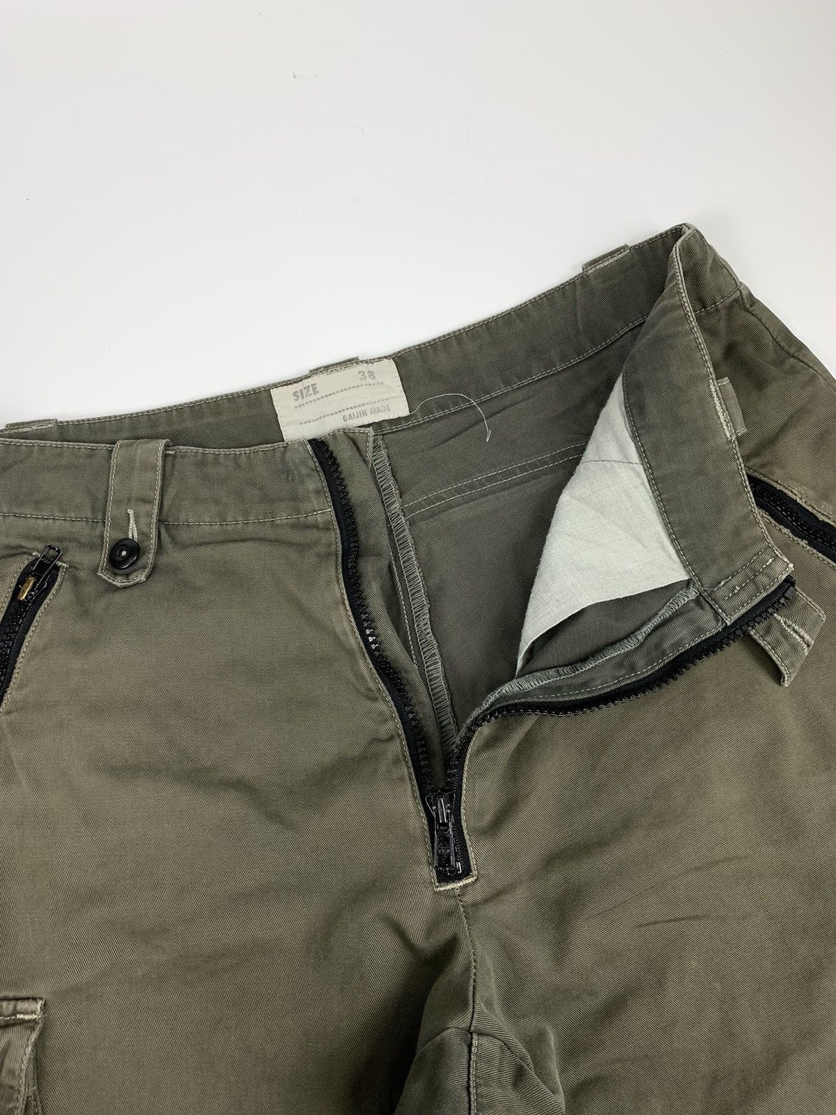 Japanese Brand Gaijin Made patchwork Cropped Monkey Pant Size US 31 - 7 Thumbnail