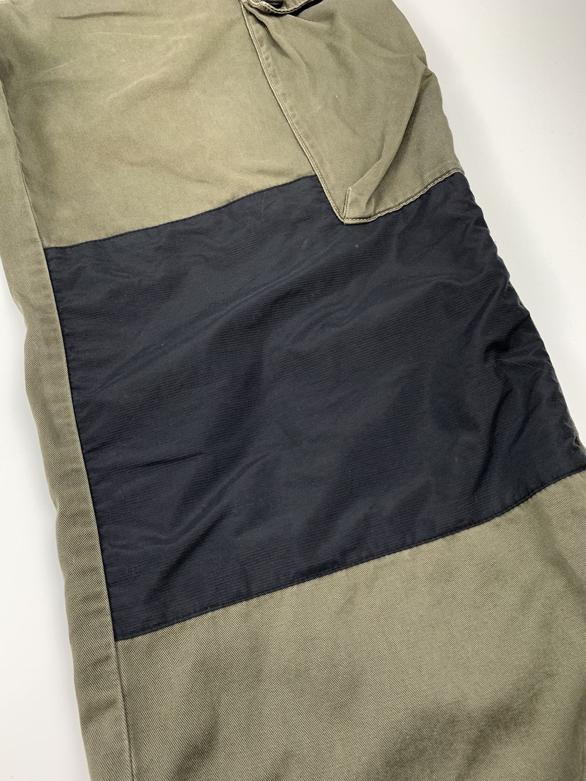 Japanese Brand Gaijin Made patchwork Cropped Monkey Pant Size US 31 - 10 Thumbnail