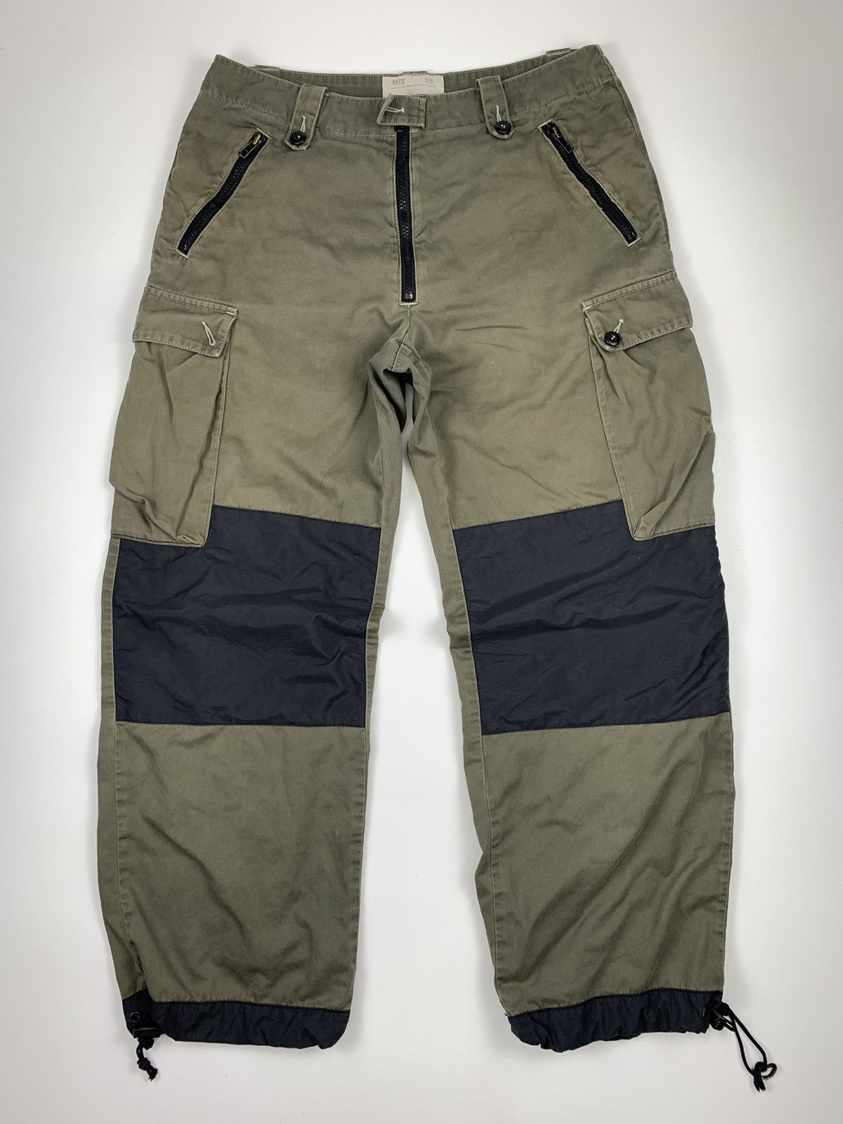Gaijin Made patchwork Cropped Monkey Pant