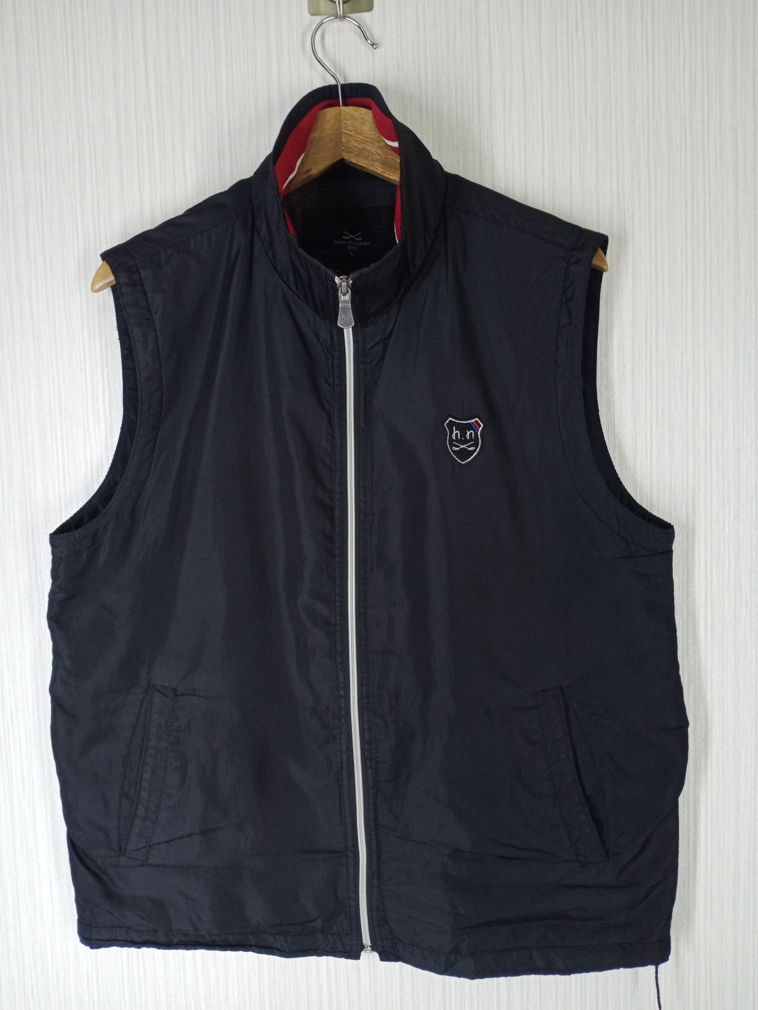 Designer × Issey Miyake × Japanese Brand Vintage Hiromichi Nakano Golf by Issey Miyake Vest Size US L / EU 52-54 / 3 - 4 Thumbnail
