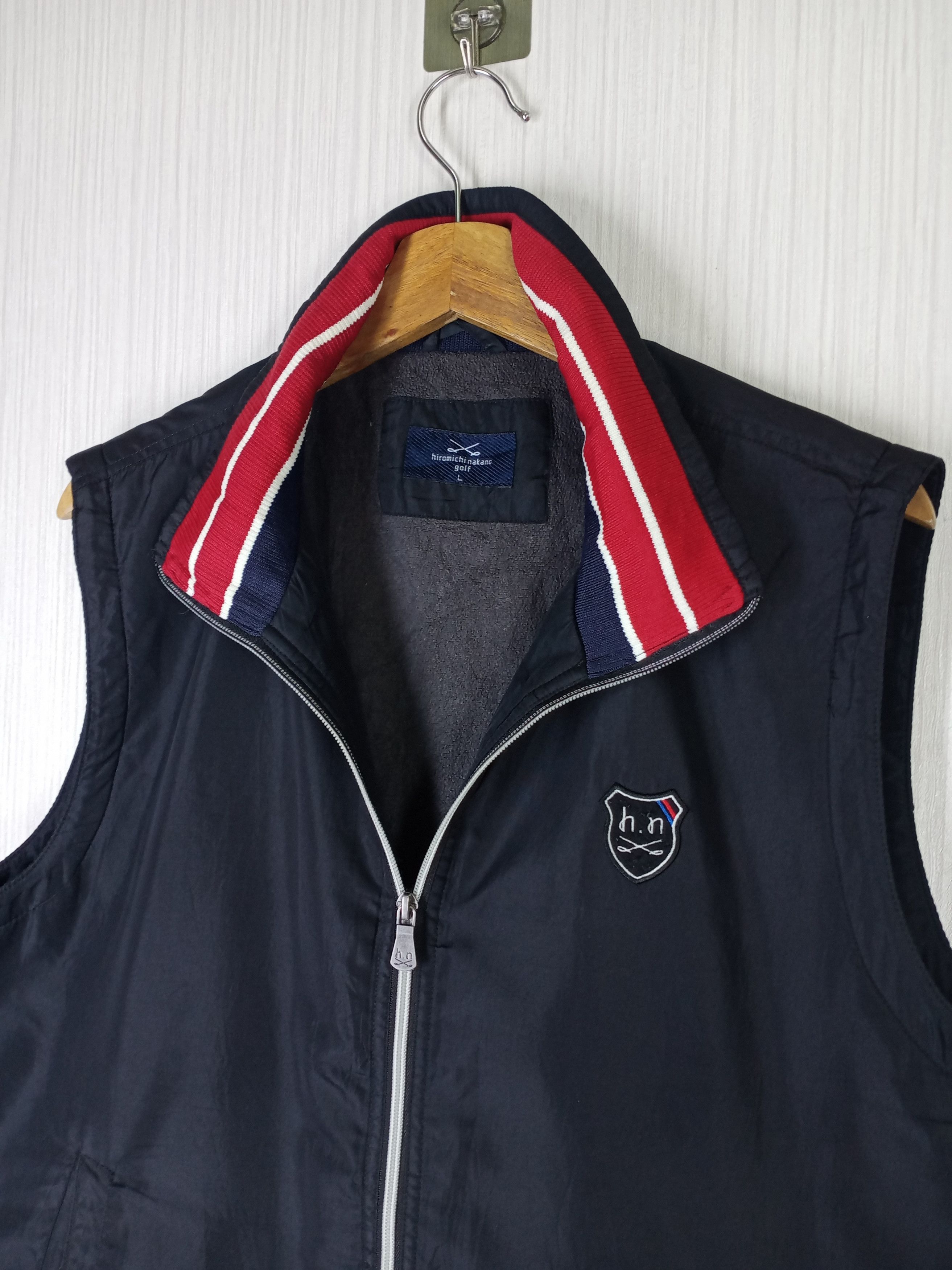 Designer × Issey Miyake × Japanese Brand Vintage Hiromichi Nakano Golf by Issey Miyake Vest Size US L / EU 52-54 / 3 - 2 Thumbnail