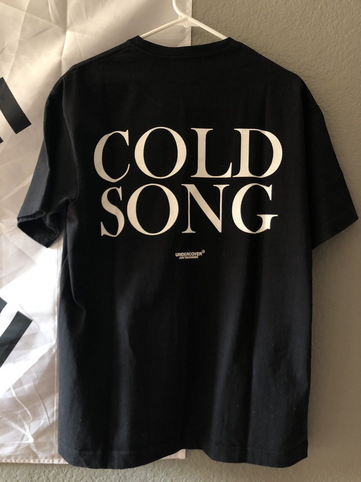 Undercover 17ss “COLD SONG” Joy Division pocket tee