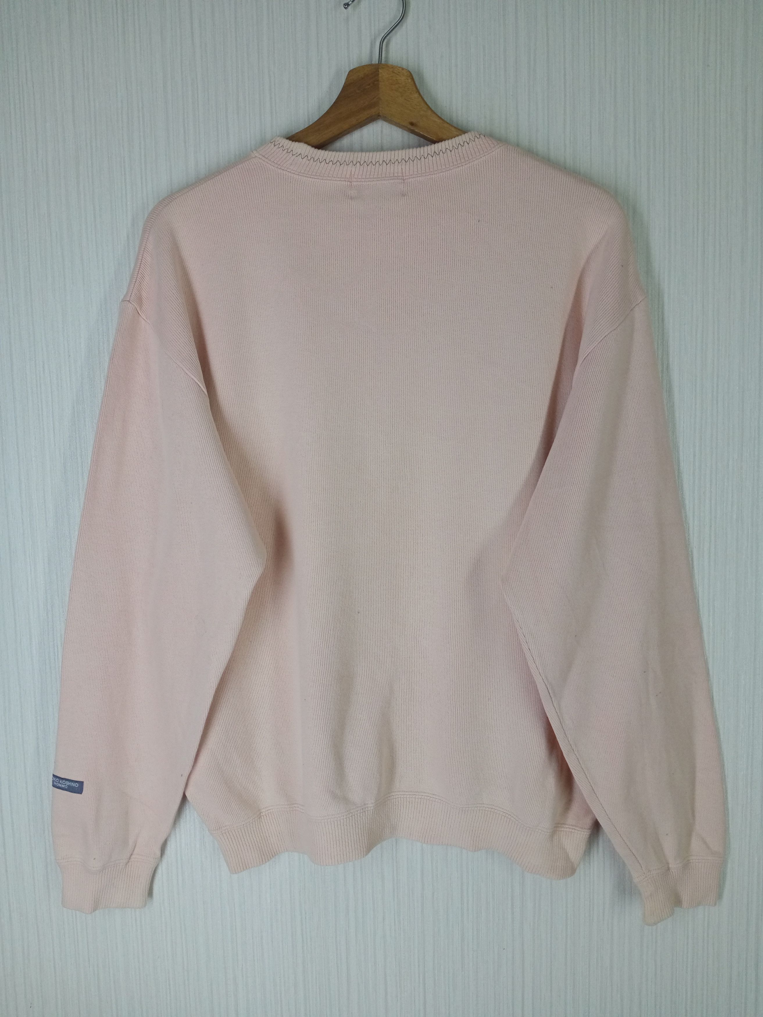 Hiroko Koshino Homme Rare Vintage Hiroko Koshino Homme Big Logo Sweatshirt Size US M / EU 48-50 / 2 - 6 Thumbnail