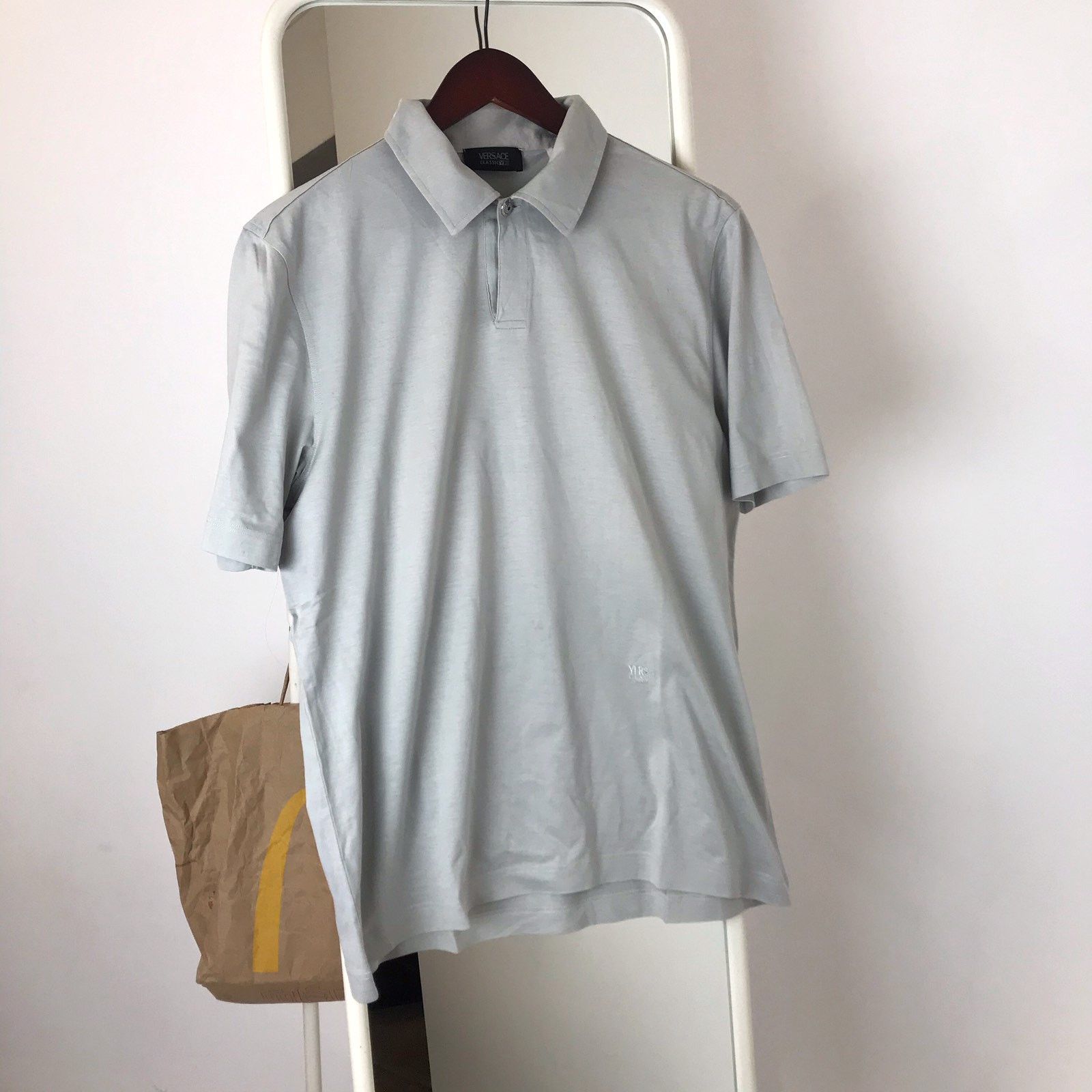 Vintage classic Versace polo shirt 90s