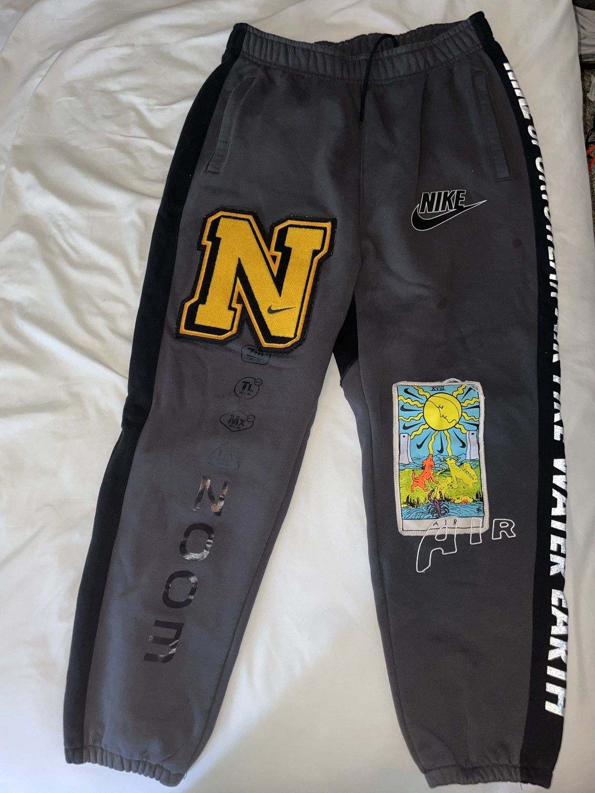 Nike Nike Element Charcoal Grey Patched Relaxed Fit Joggers Men’s Size US 32 / EU 48 - 1 Thumbnail